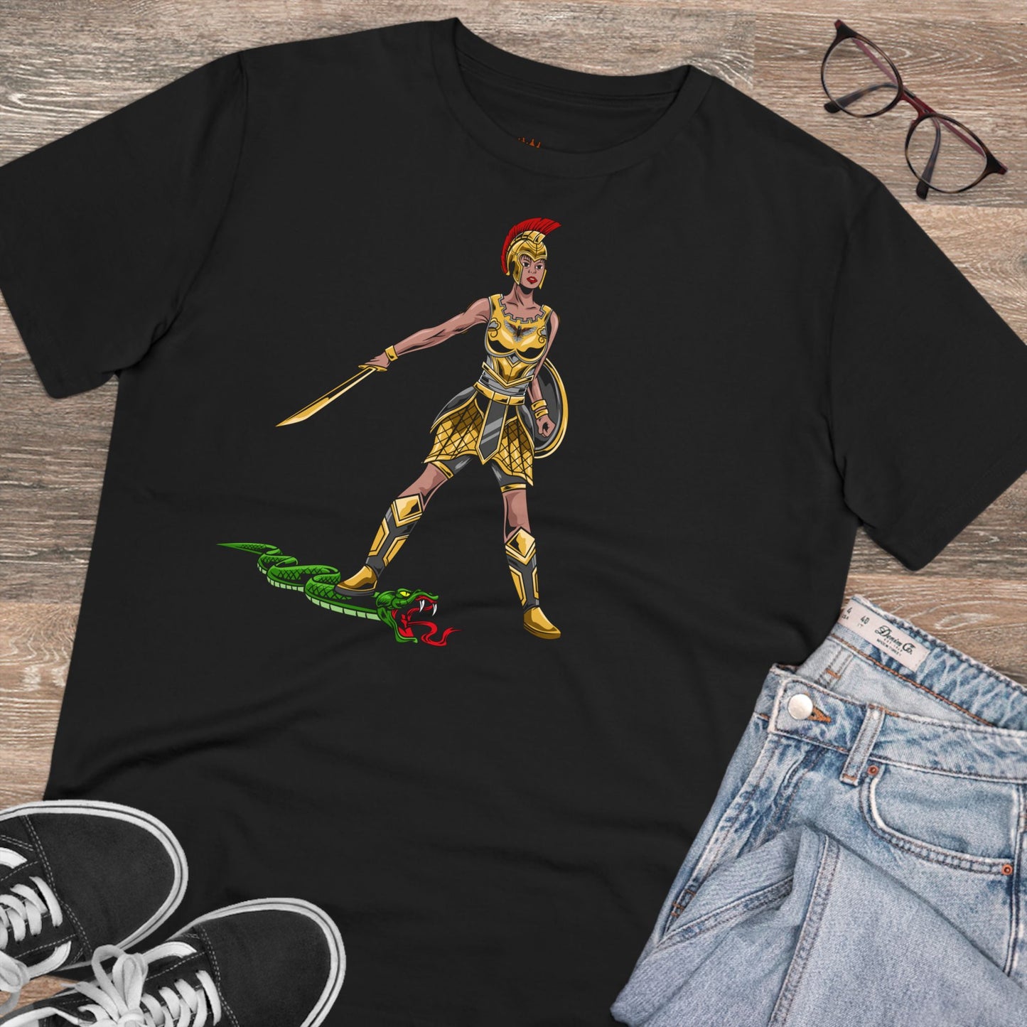 Camiseta orgánica La mujer de fe