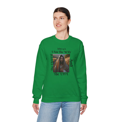 Born Again Christian Crewneck Sweatshirt - Unisex The way