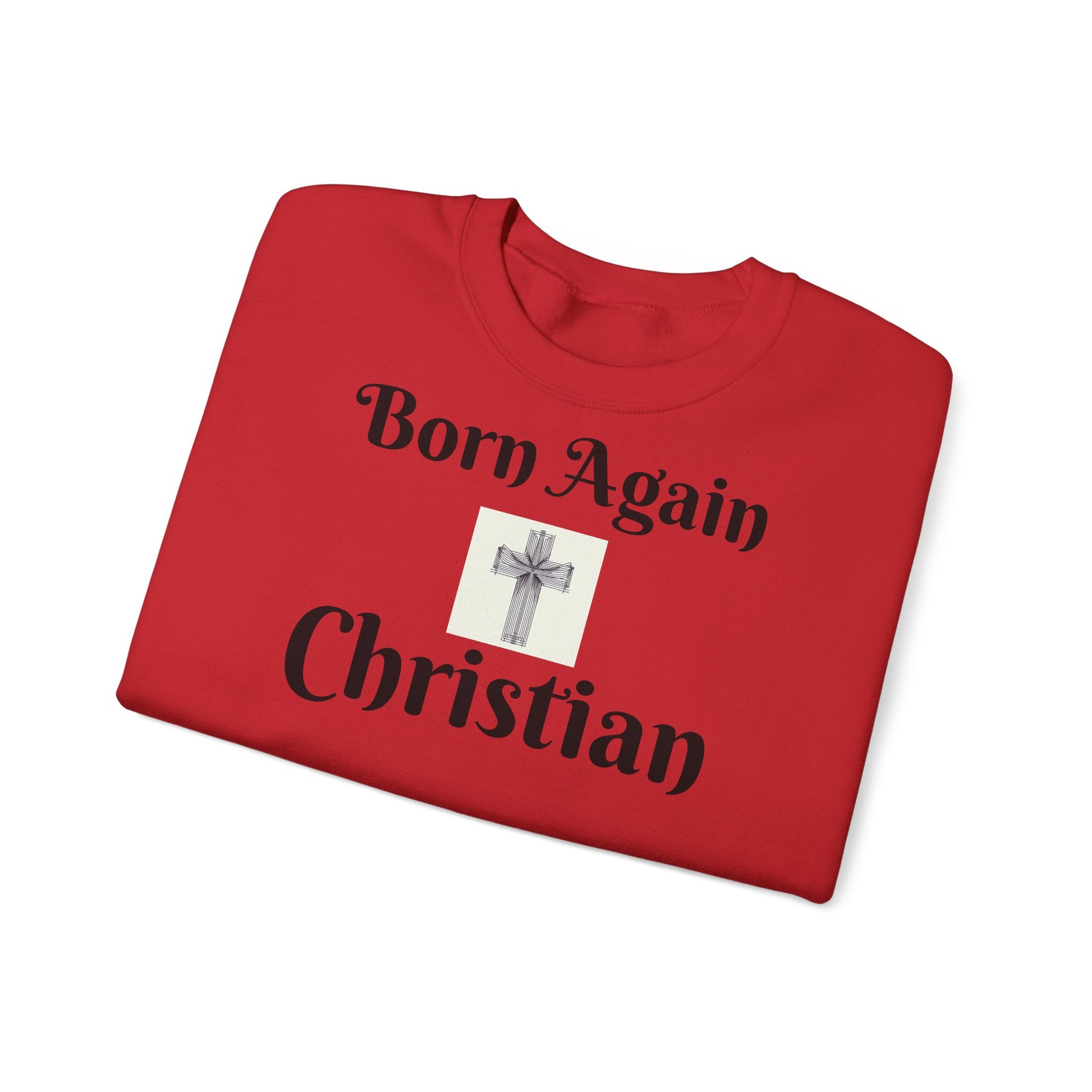 LÍNEAS ATREVIDAS: Nacido de Nuevo – Sudadera Cristiana Unisex | La Original