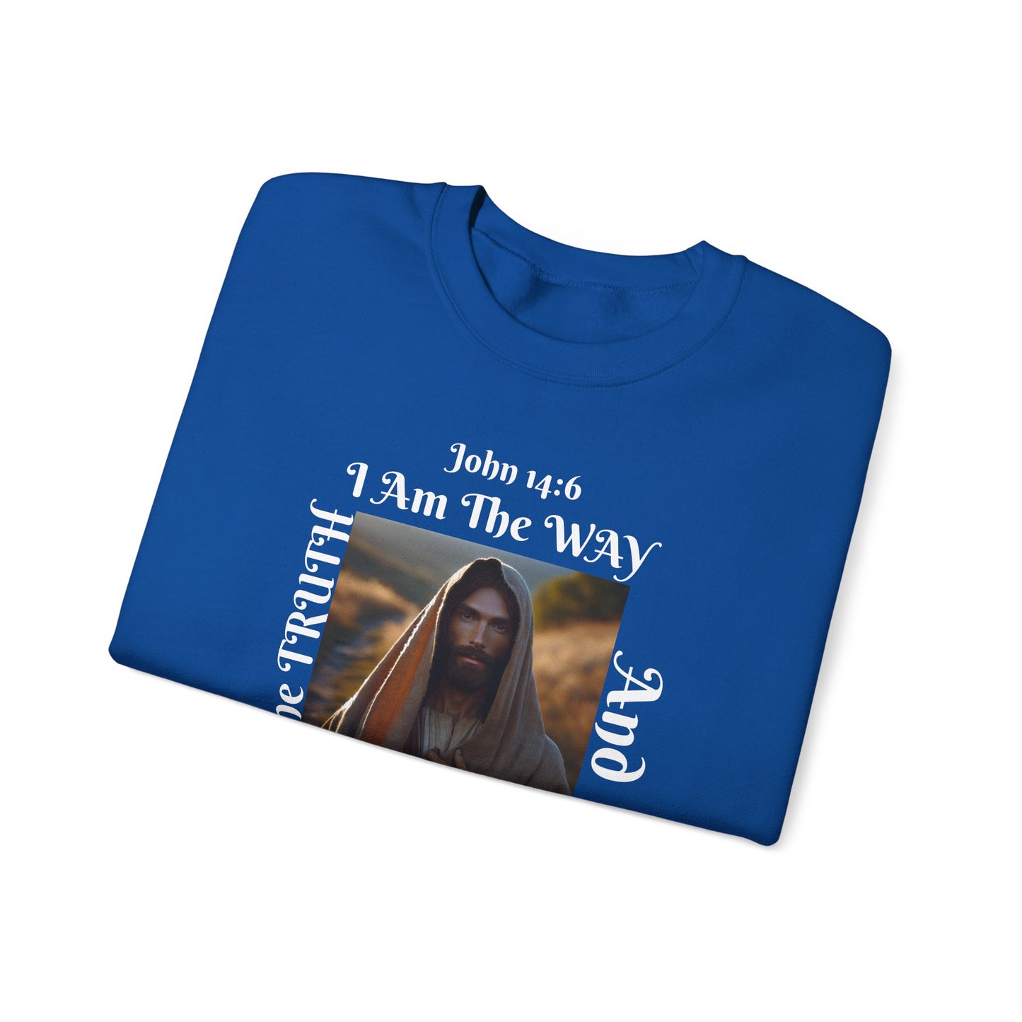 Born Again Christian Crewneck Sweatshirt - Unisex The way