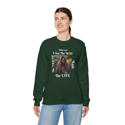 Born Again Christian Crewneck Sweatshirt - Unisex The way