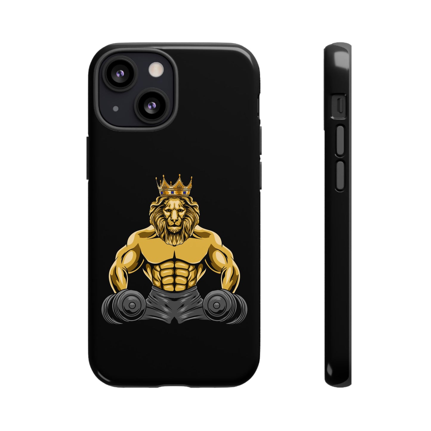 MUSCLE LION (grey) Cover