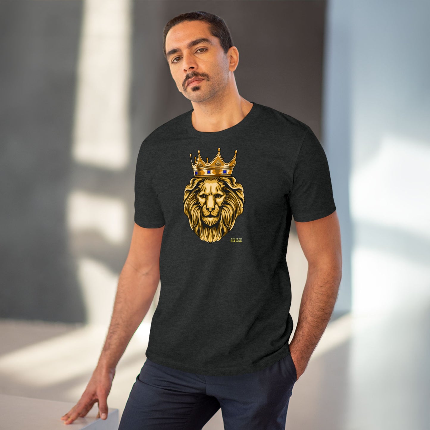 Camiseta orgánica LEÓN DE ORO