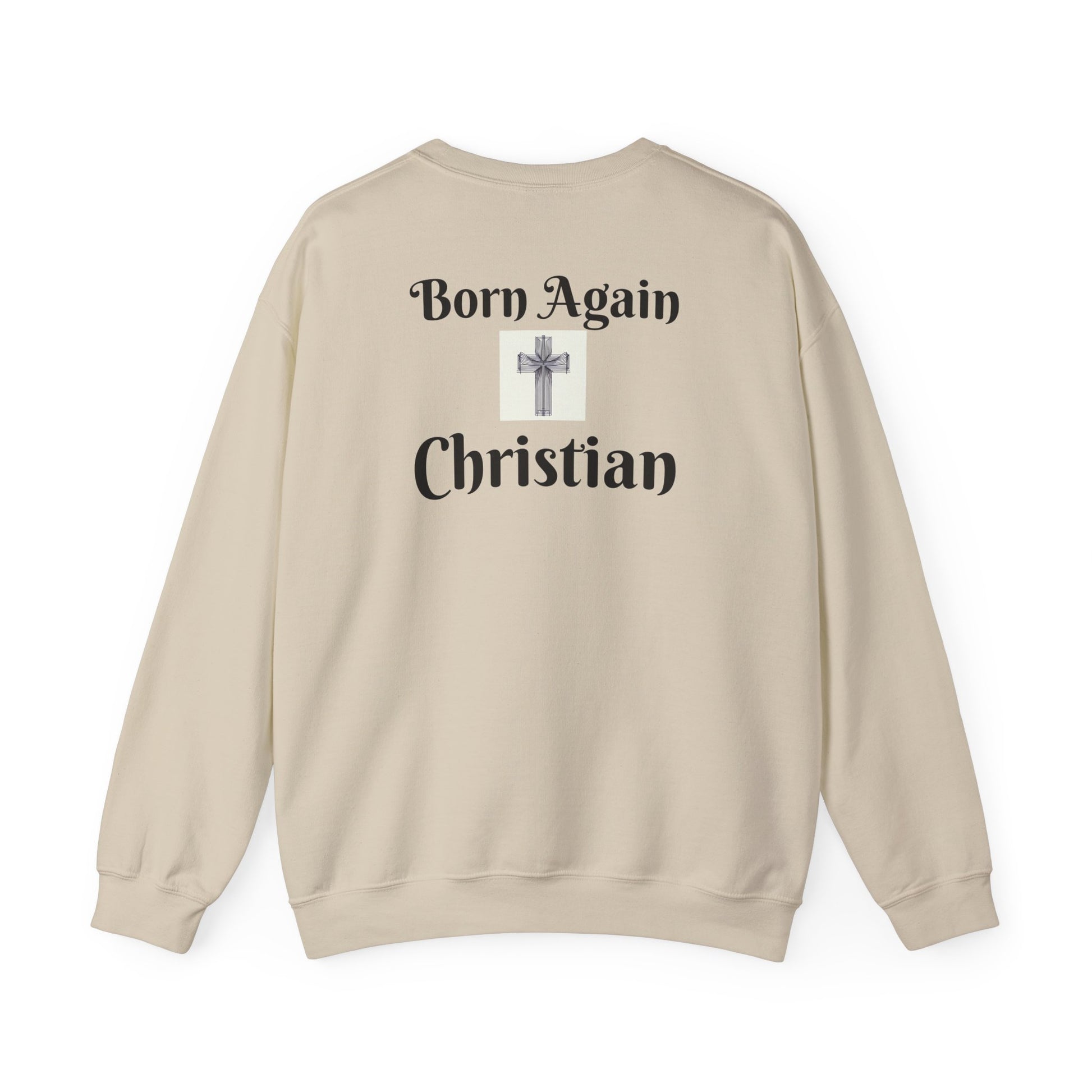 LÍNEAS ATREVIDAS: Nacido de Nuevo – Sudadera Cristiana Unisex | La Original