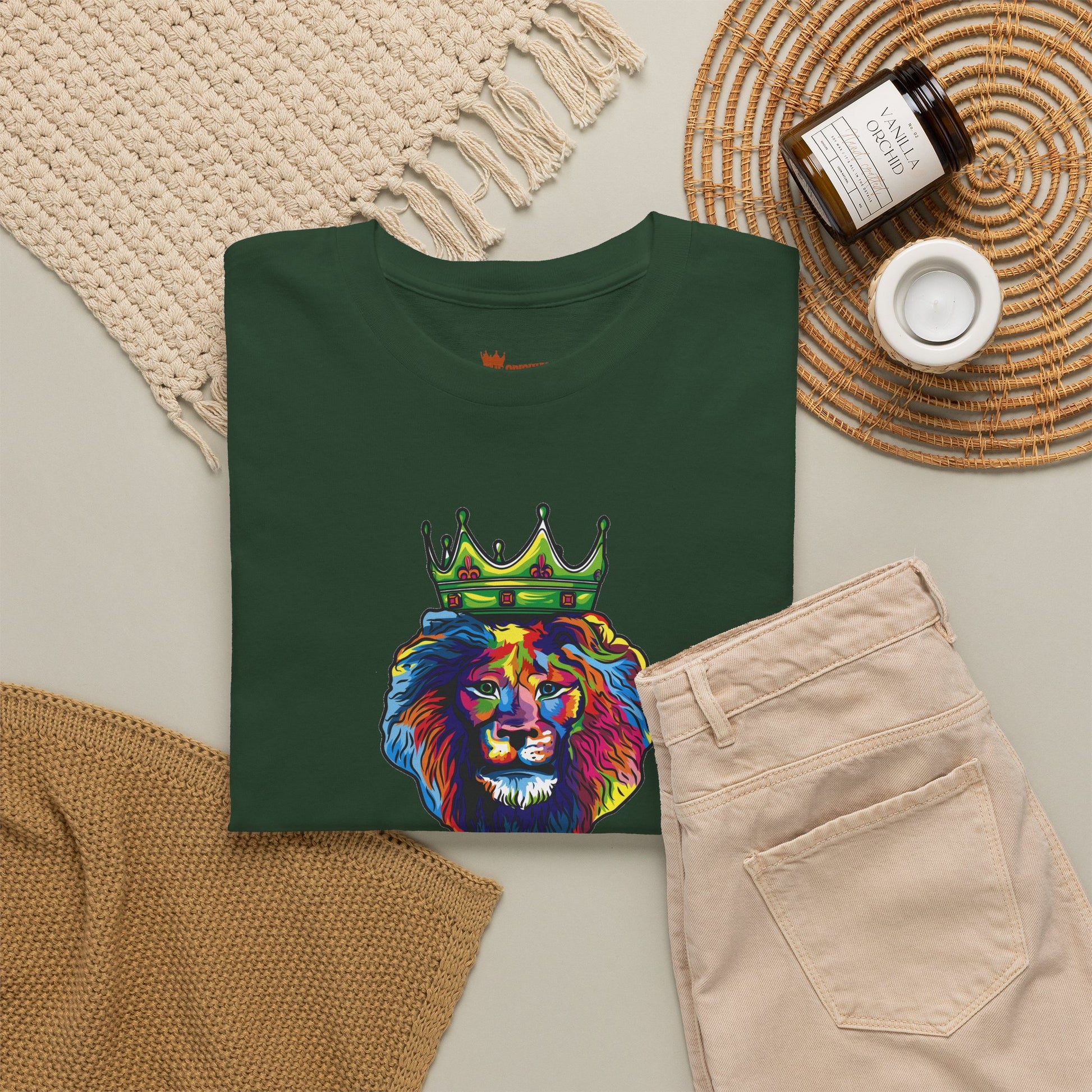 FREE STYLE FAITH med COLOR LION Custom kristen T-shirt – The Original – faithwear