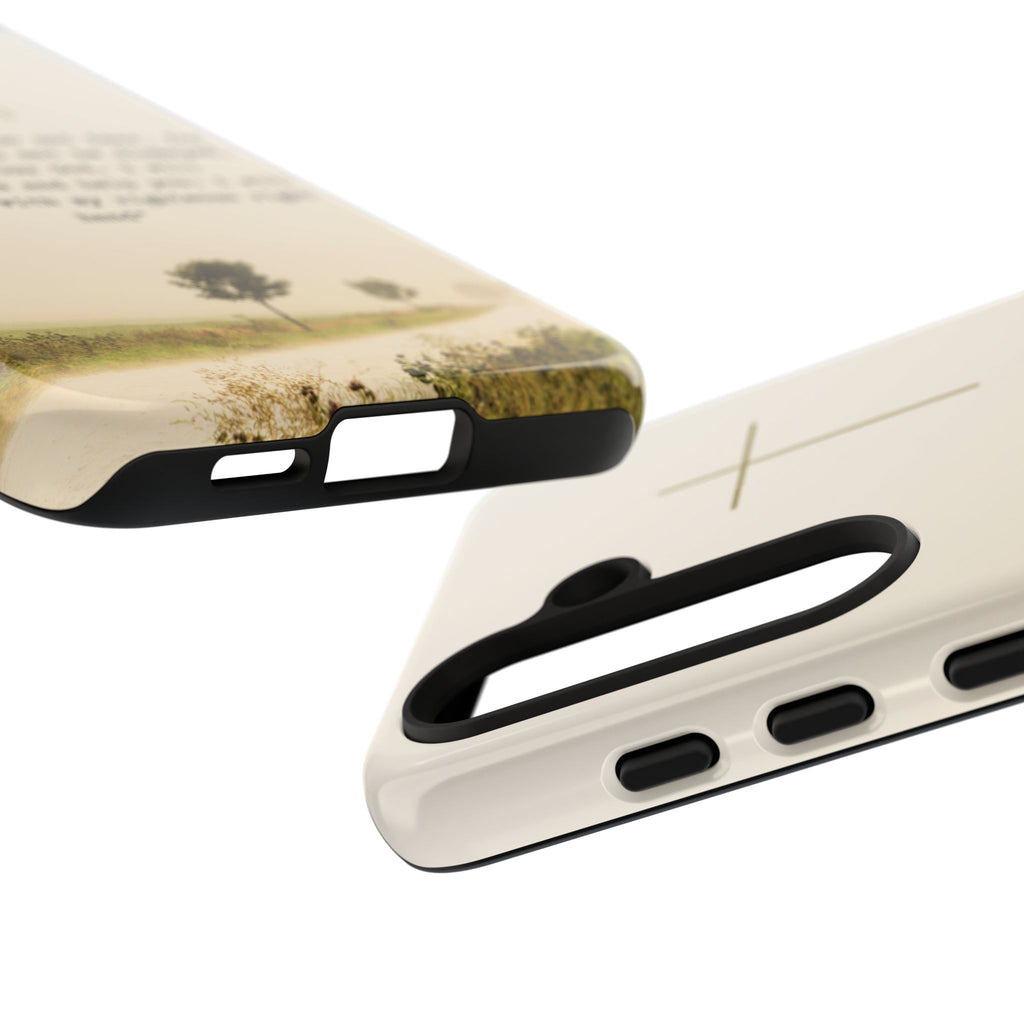 Christian Cross Phone Case with Isaiah 41:10 —The Original, Inspirational Protective iPhone Cover