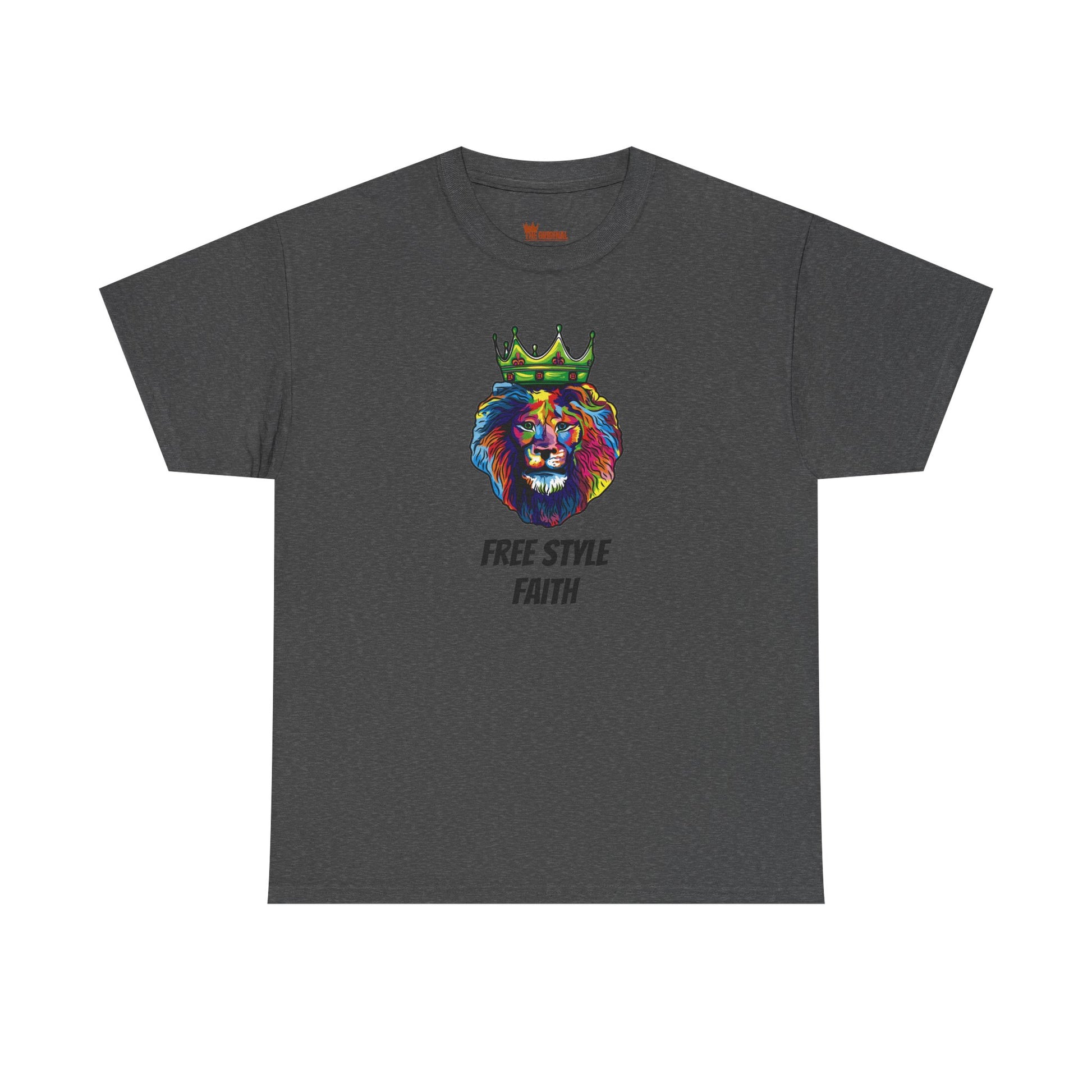 FREE STYLE FAITH med COLOR LION Custom kristen T-shirt – The Original – faithwear