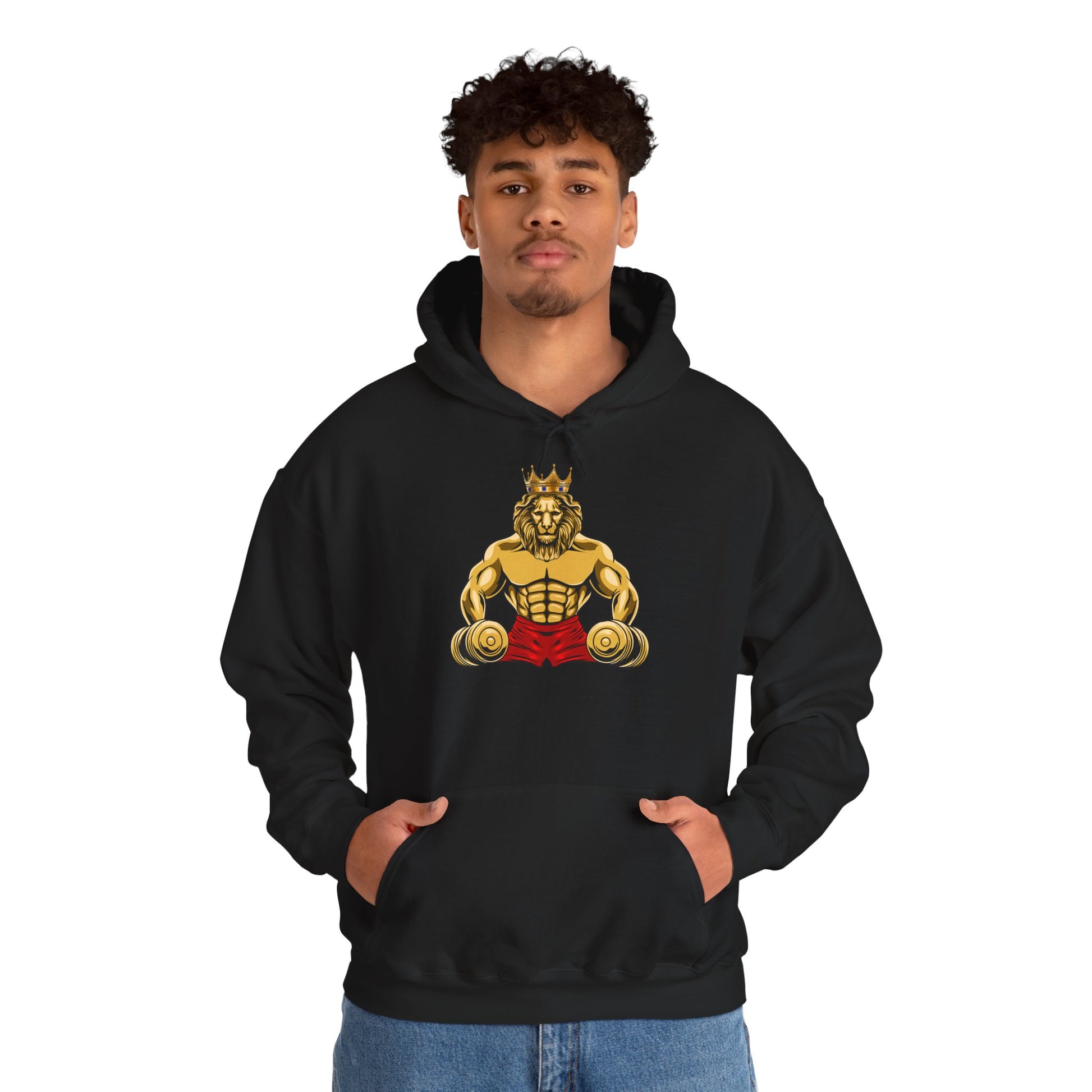 Sudadera MUSCLE LION | La Original - ¡Sé fuerte y valiente!