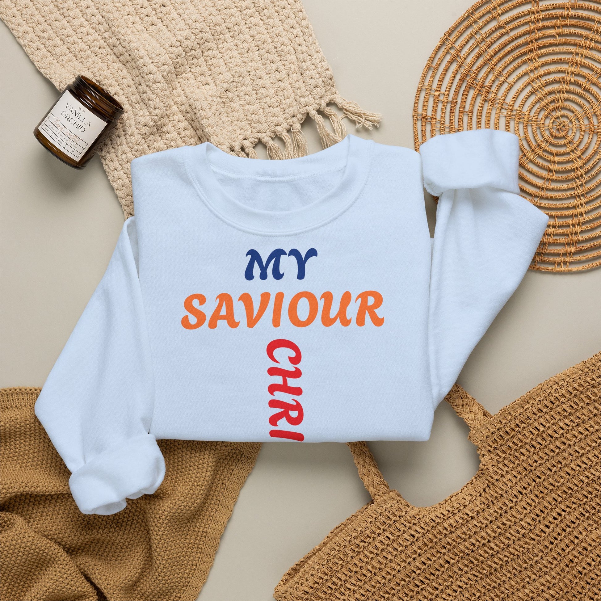 Bold Lines: My Savior Christ – Unisex sweatshirt | The Original