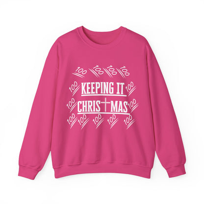 Crewneck Sweatshirt - Keeping Christ in Christmas Design