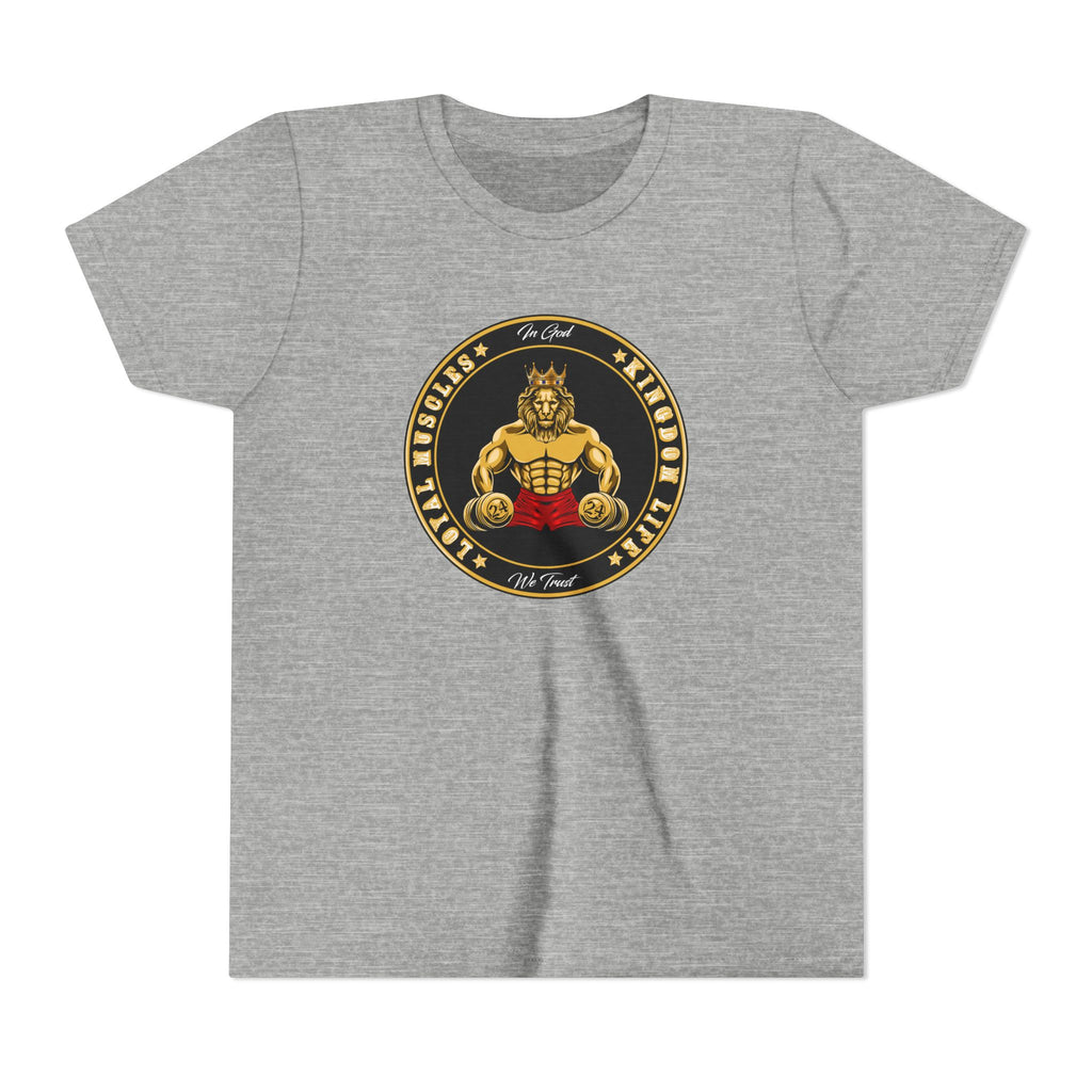 LOYAL MUSCLES Youth Short Sleeve Tee - stay loyal and true