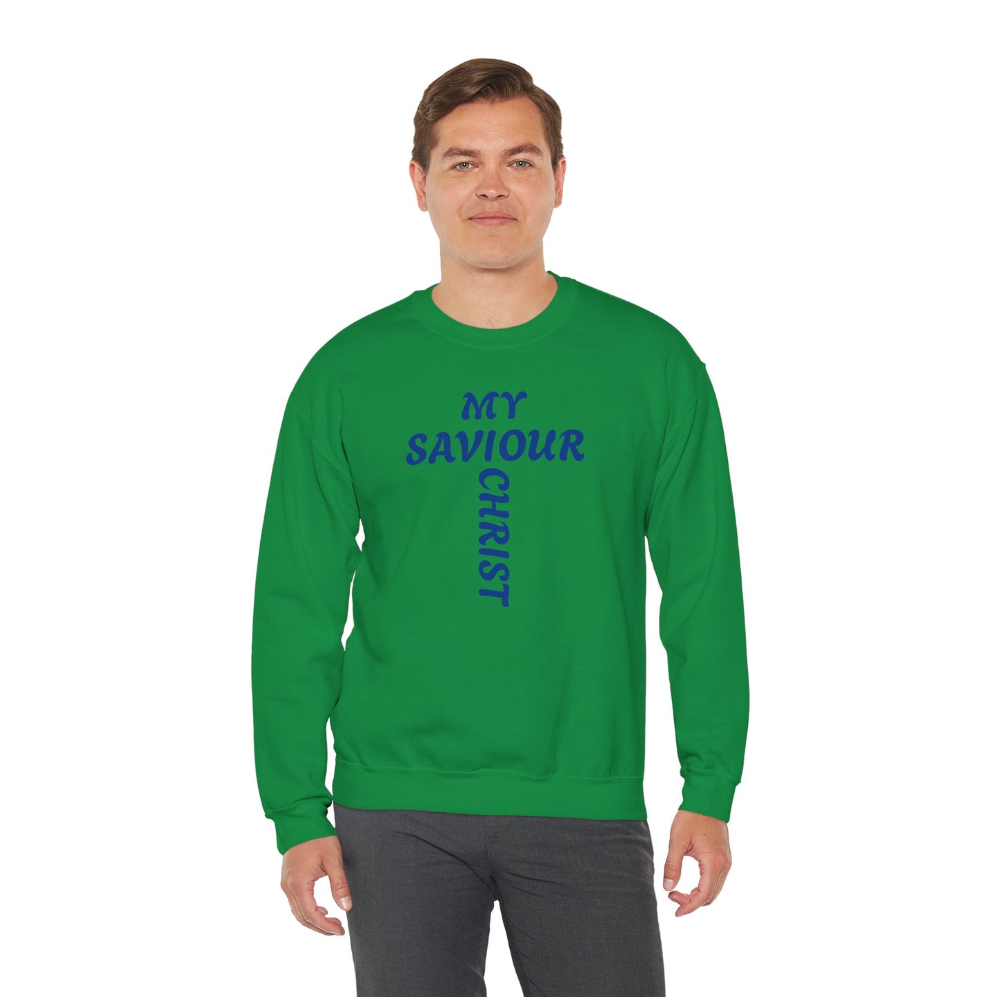 Born Again Christian Crewneck Sweatshirt - Unisex CROSS