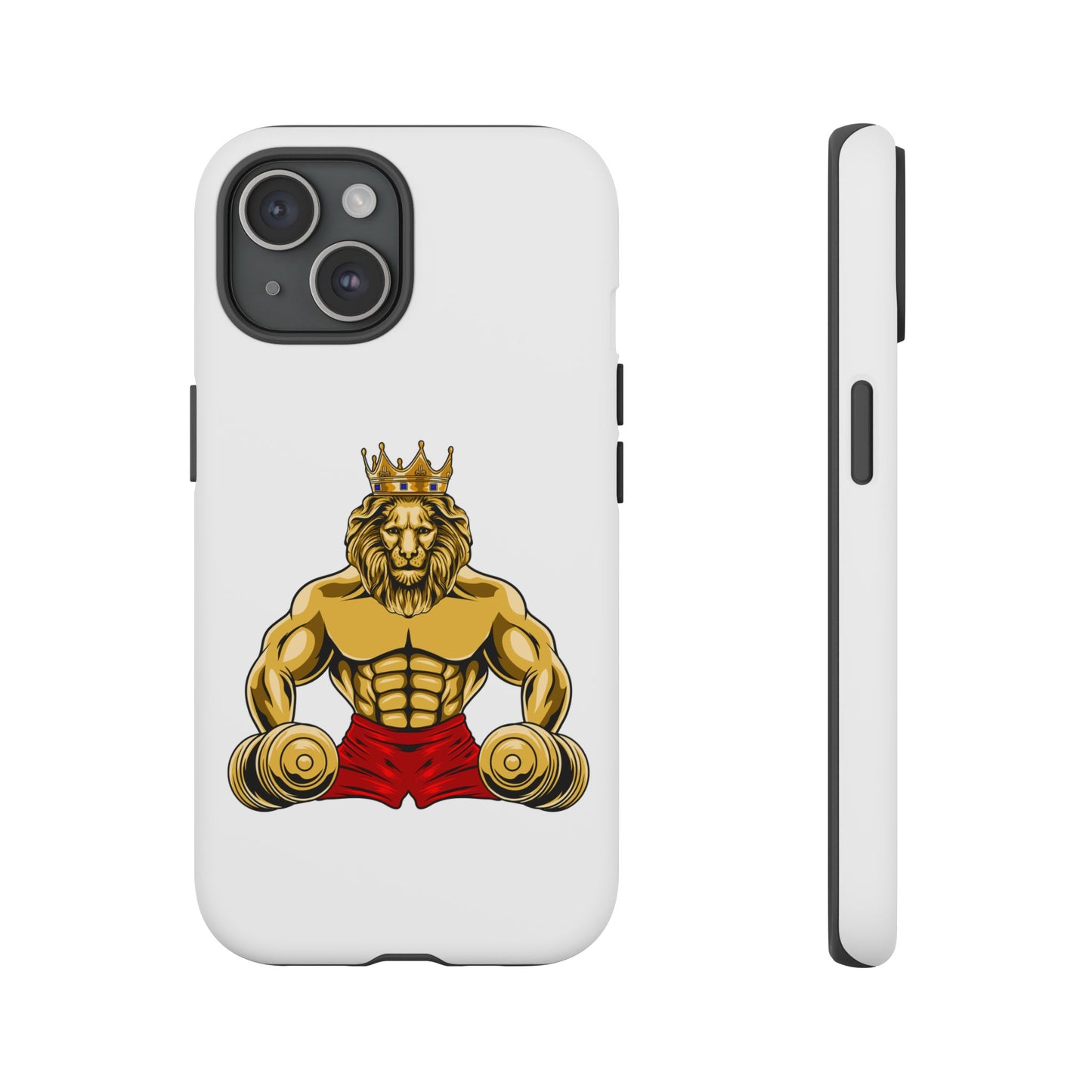 MUSCLE LION (red) Cover