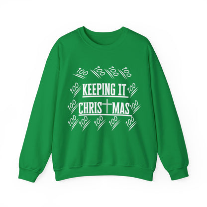 Crewneck Sweatshirt - Keeping Christ in Christmas Design