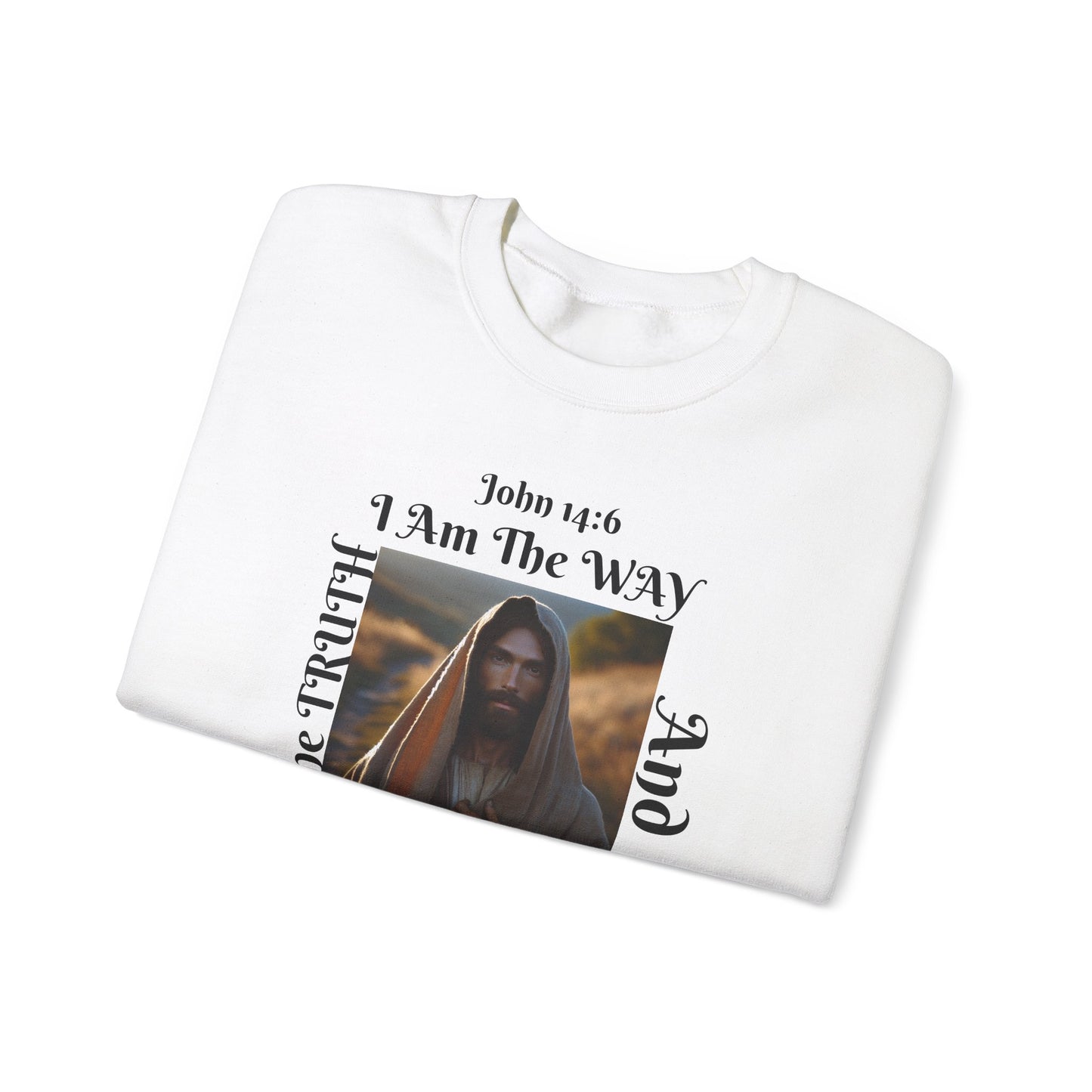 Born Again Christian Crewneck Sweatshirt - Unisex The way