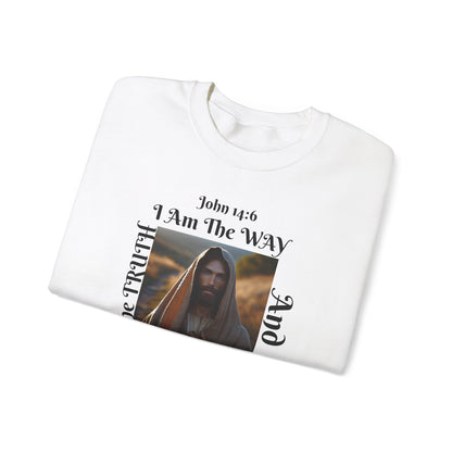 Born Again Christian Crewneck Sweatshirt - Unisex The way