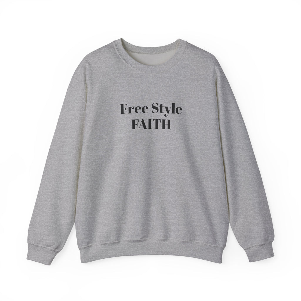 FREE STYLE FAITH Custom Kristen Sweatshirt – The Original – faithwear – streetwear with purpose