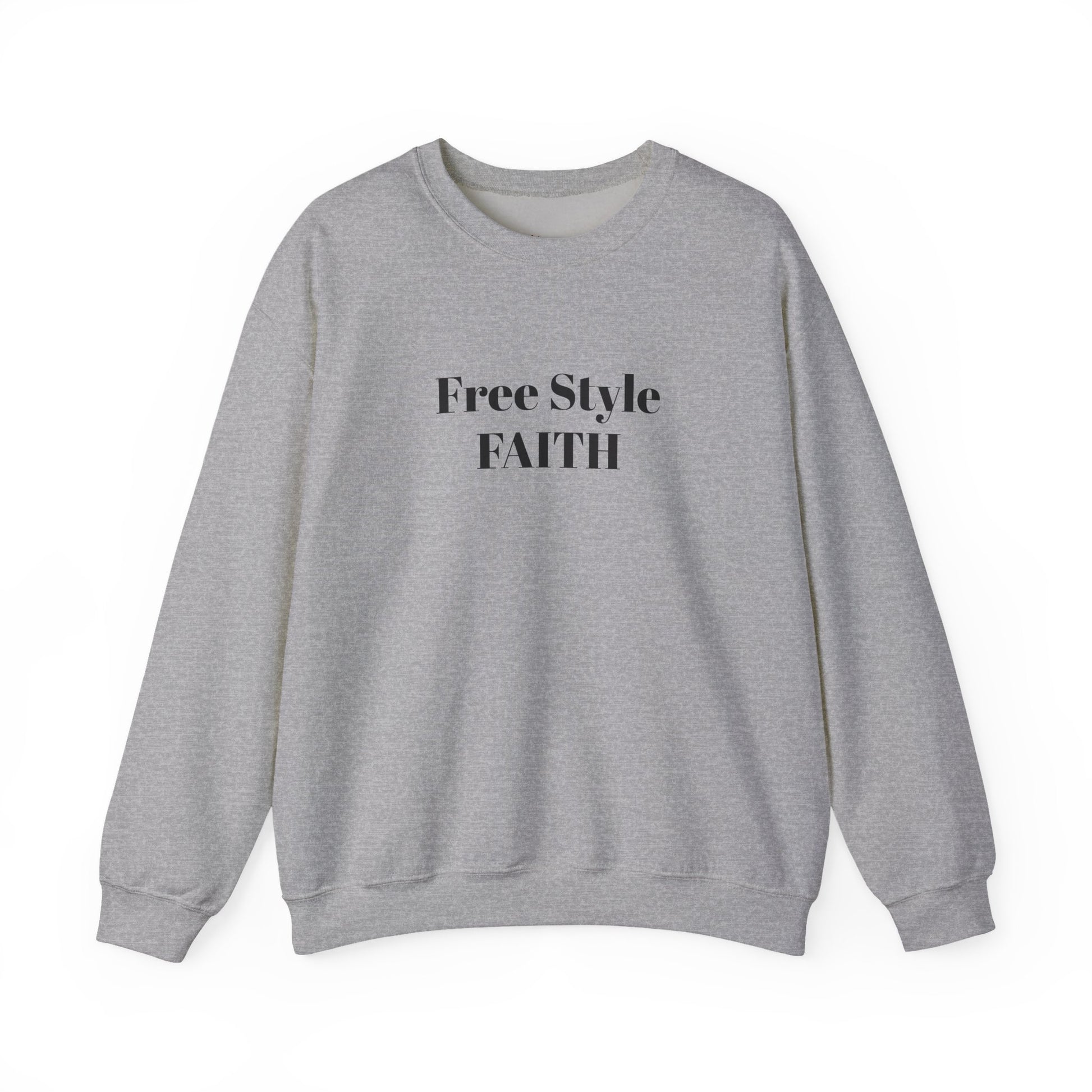 FREE STYLE FAITH Custom Kristen Sweatshirt – The Original – faithwear – streetwear with purpose