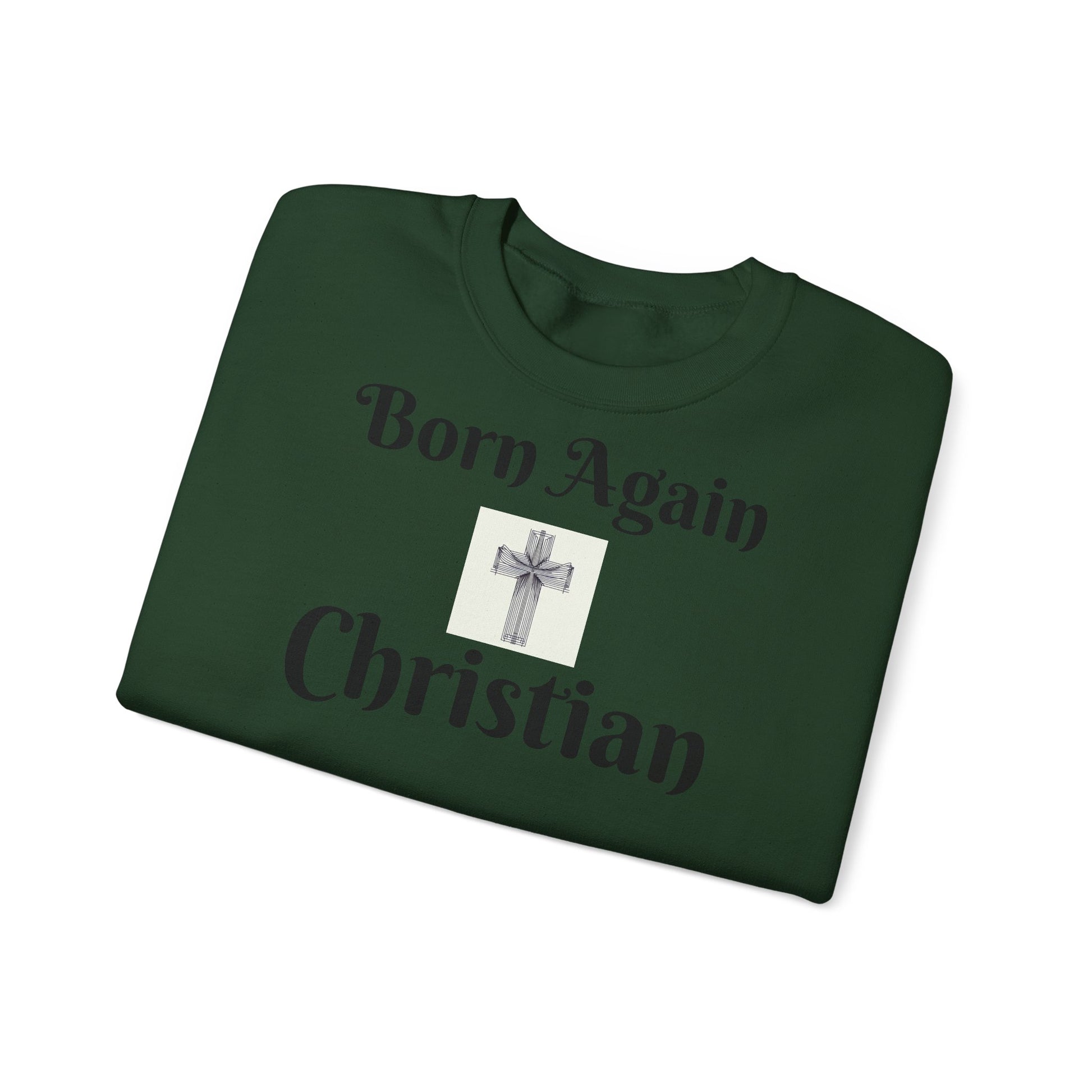 LÍNEAS ATREVIDAS: Nacido de Nuevo – Sudadera Cristiana Unisex | La Original