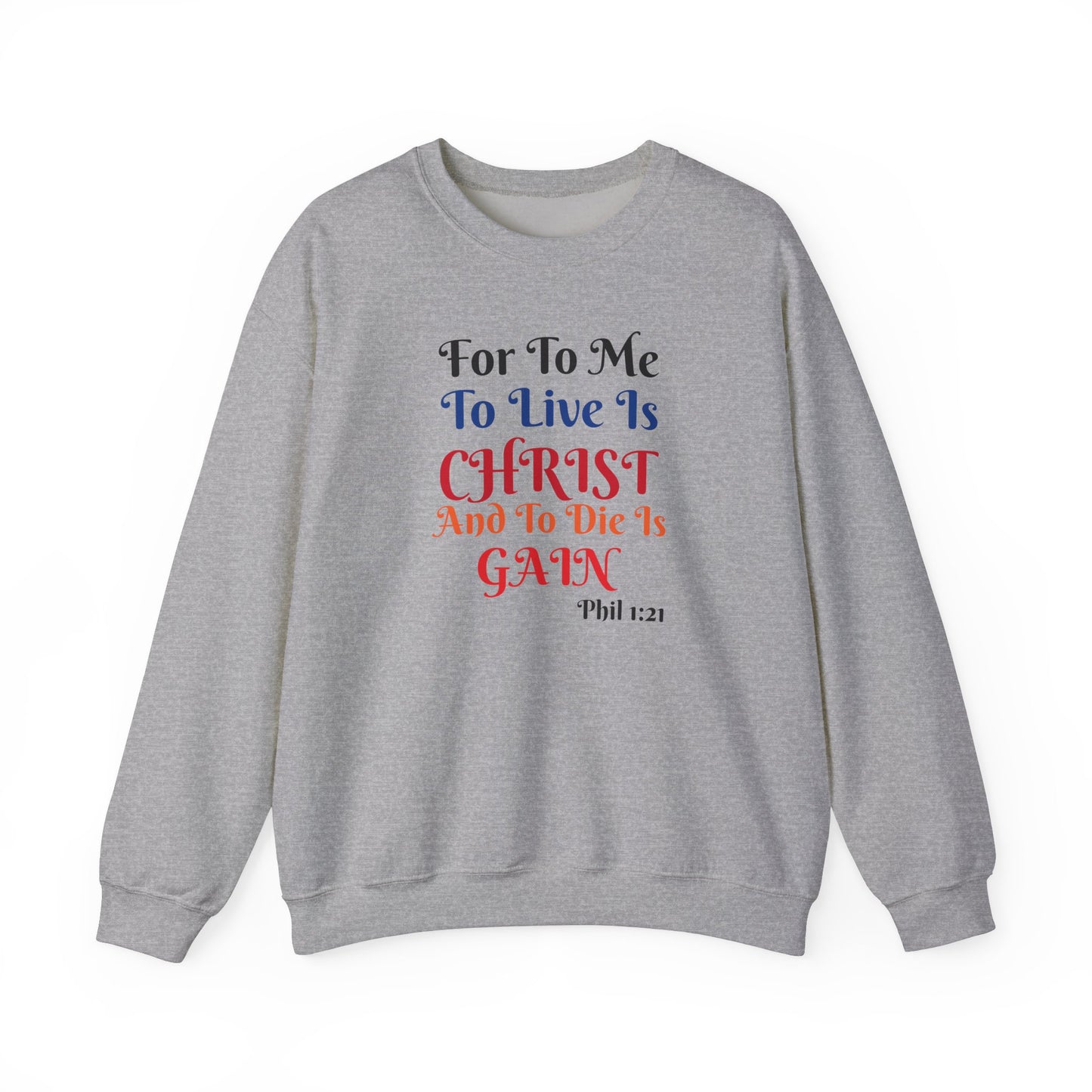 Born Again Christian Crewneck Sweatshirt - Unisex