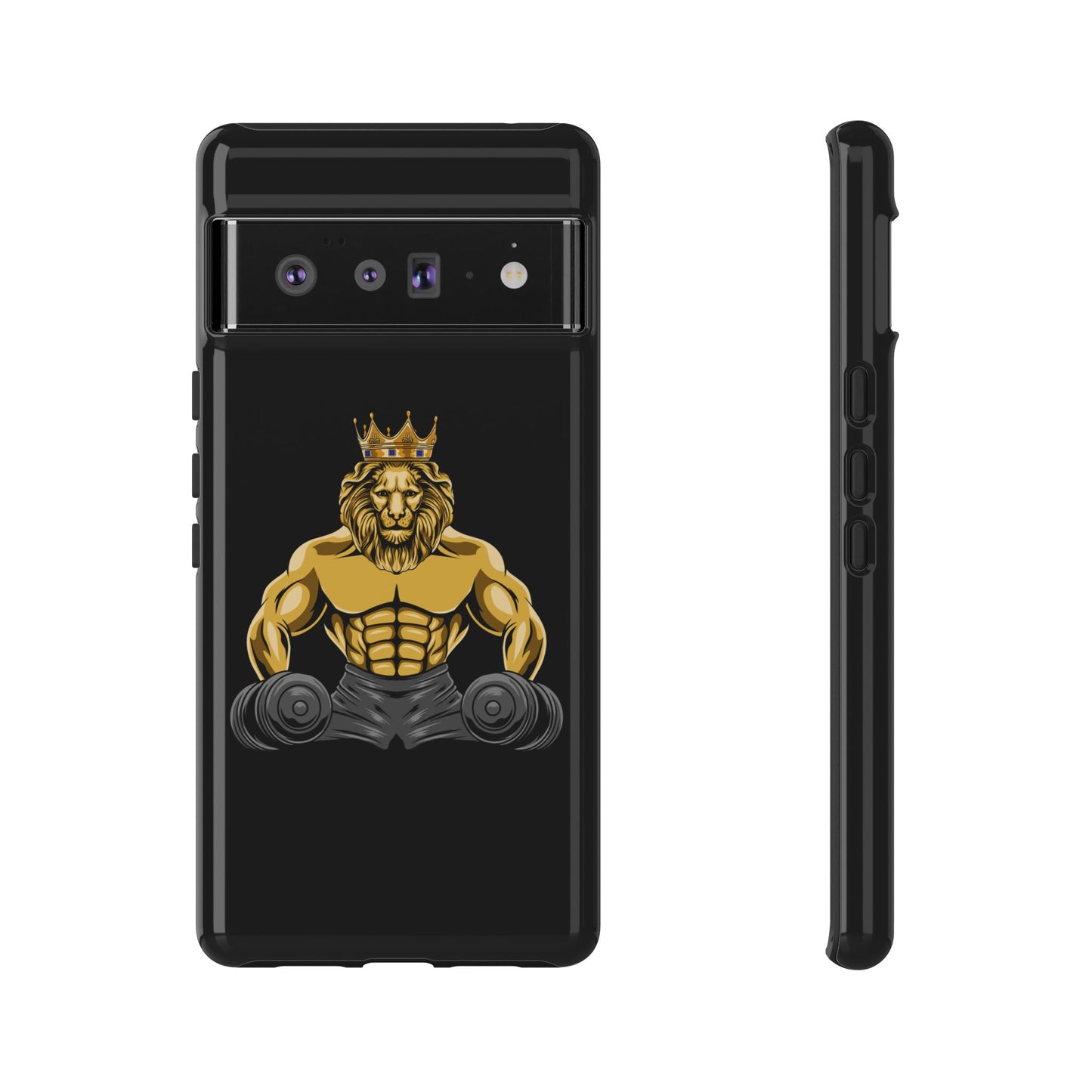 MUSCLE LION (grey) Cover