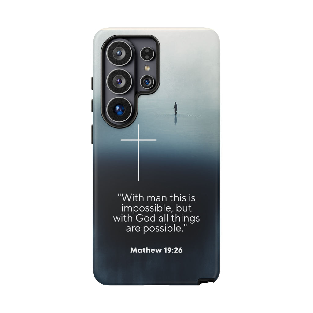 "All things possible" Tough Cases - The Original, Streetwear with purpose