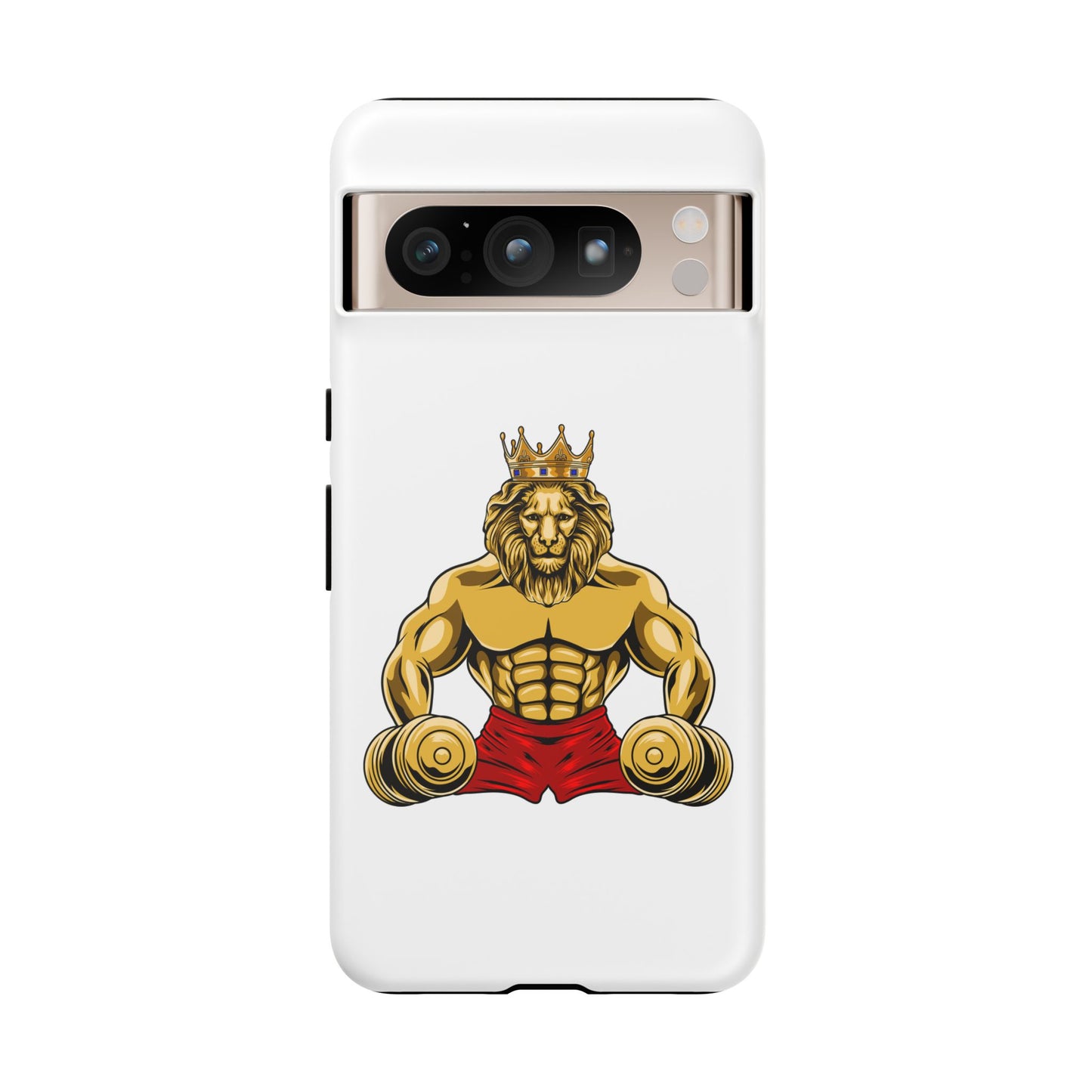 MUSCLE LION (red) Cover