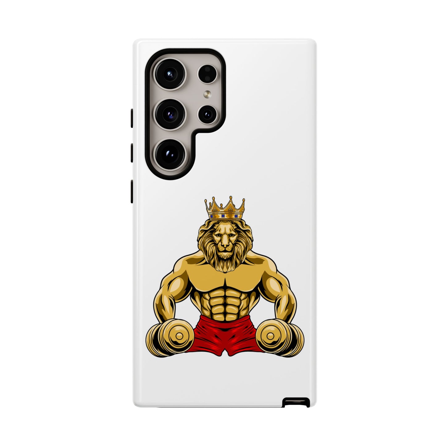 MUSCLE LION (red) Cover