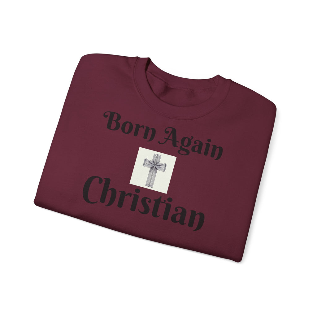 BOLD LINES: Born Again – Christian Unisex Sweatshirt | The Original