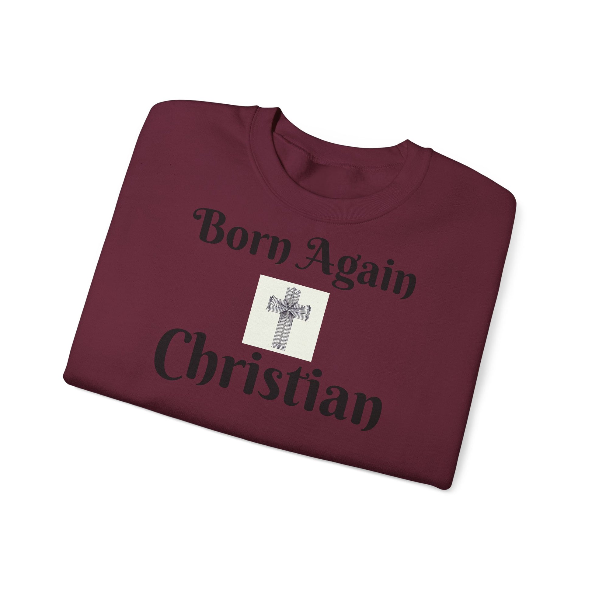 LÍNEAS ATREVIDAS: Nacido de Nuevo – Sudadera Cristiana Unisex | La Original