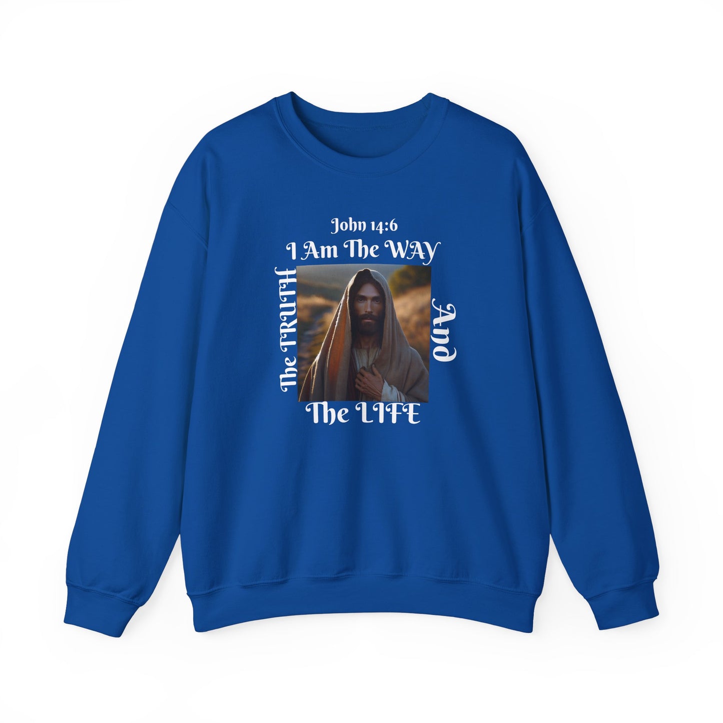 Born Again Christian Crewneck Sweatshirt - Unisex The way