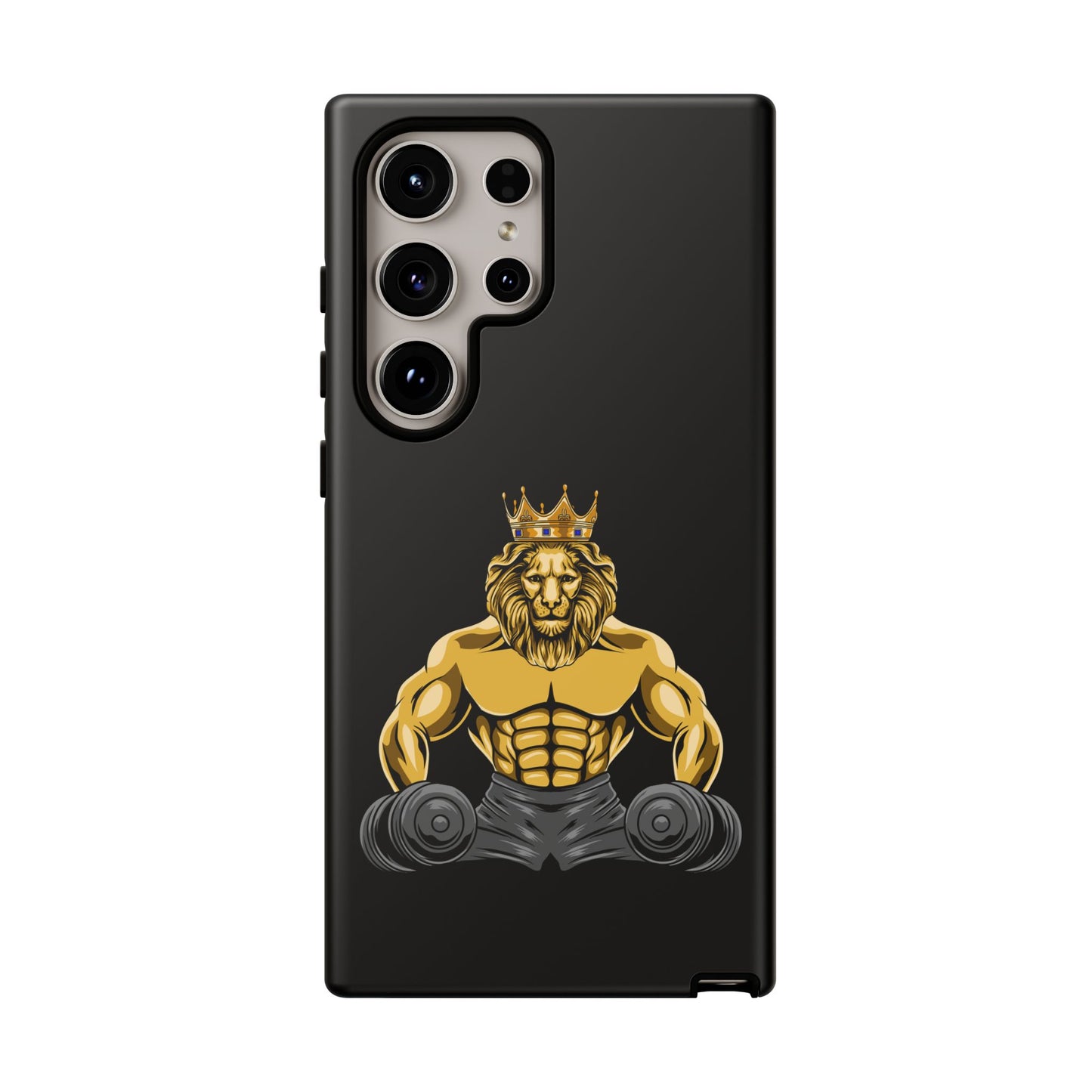 MUSCLE LION (grey) Cover