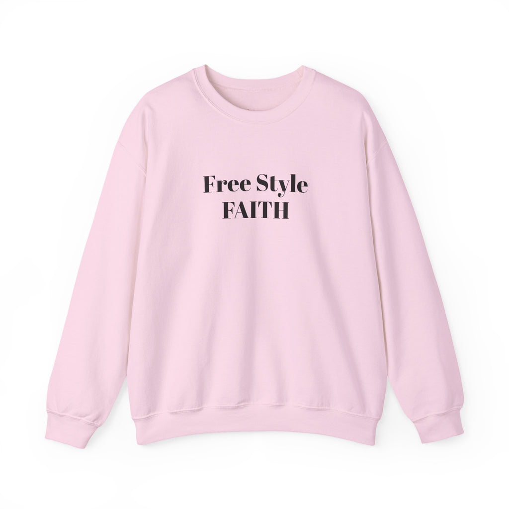 FREE STYLE FAITH Custom Kristen Sweatshirt – The Original – faithwear – streetwear with purpose