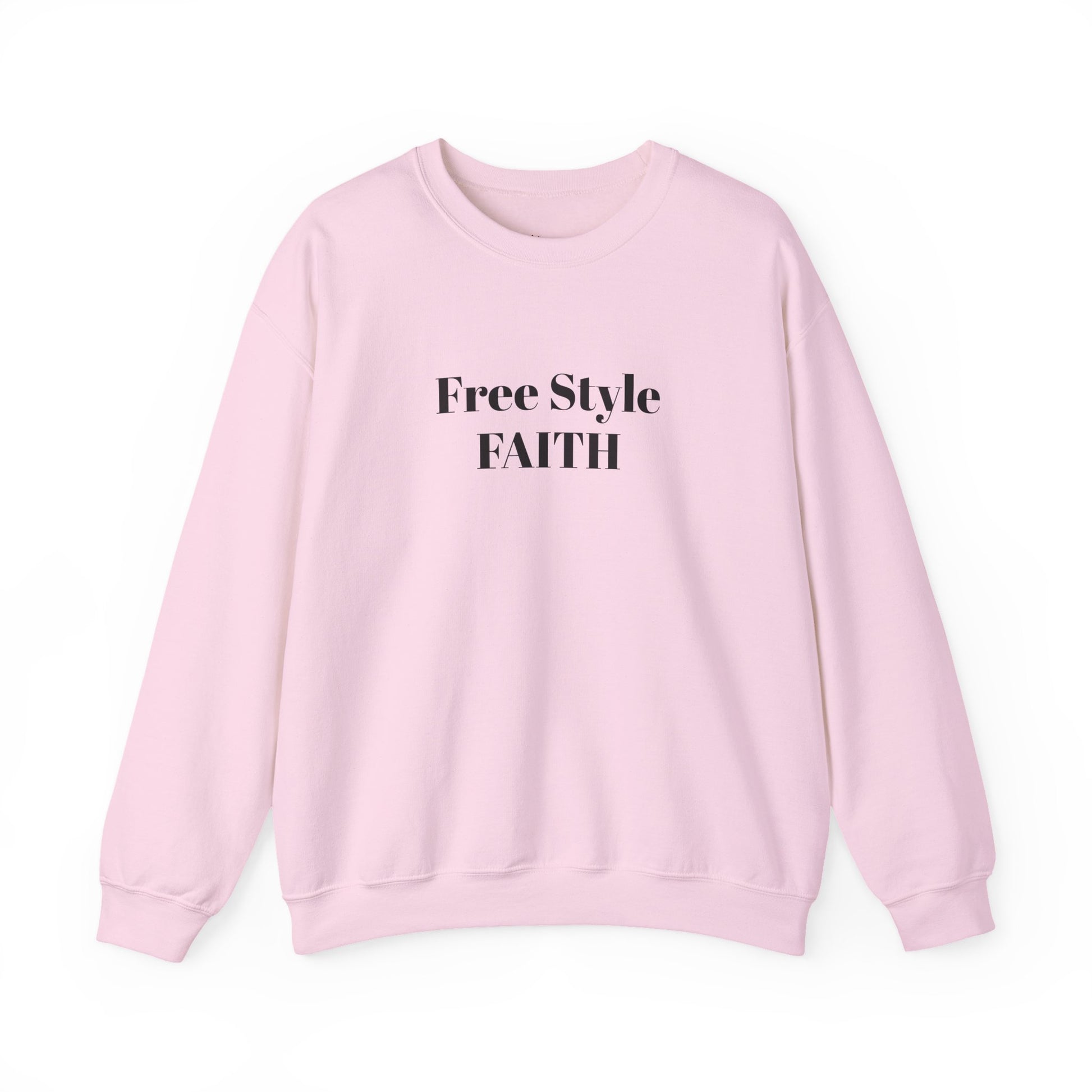 FREE STYLE FAITH Custom Kristen Sweatshirt – The Original – faithwear – streetwear with purpose