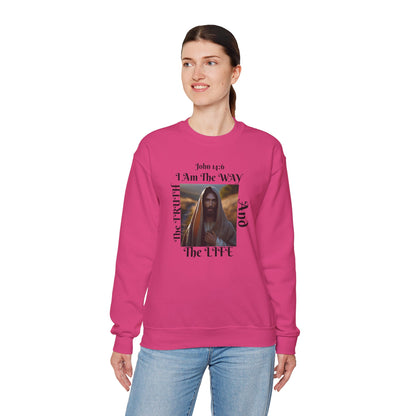 Born Again Christian Crewneck Sweatshirt - Unisex The way