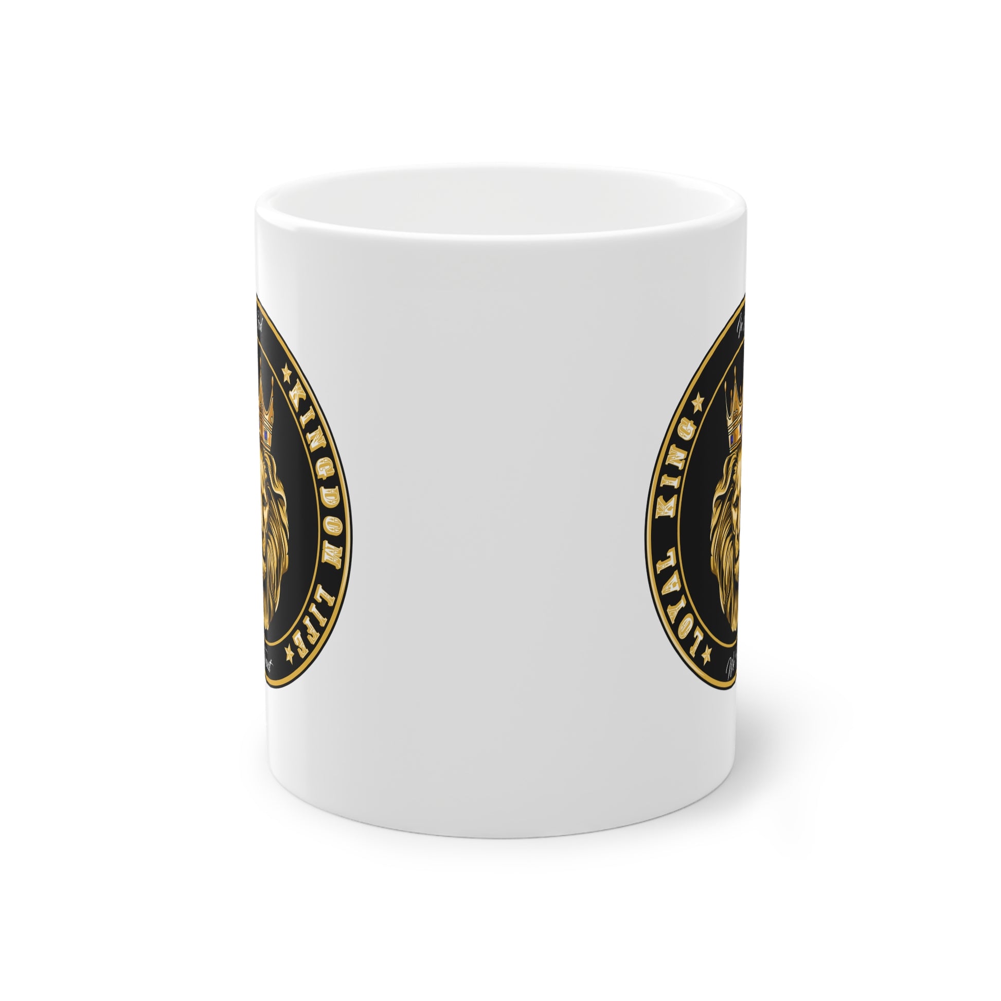 REY LEAL – Taza de cerámica blanca | La Original: vive la fe e inspira grandeza
