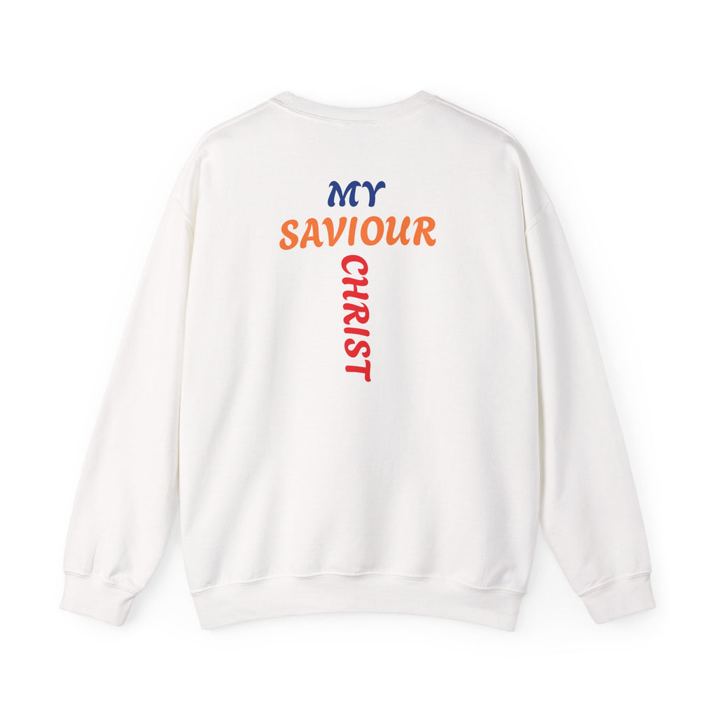 Mutige Worte: Mein Erlöser Christus – Christliches Unisex-Sweatshirt | Das Original, Faithwear