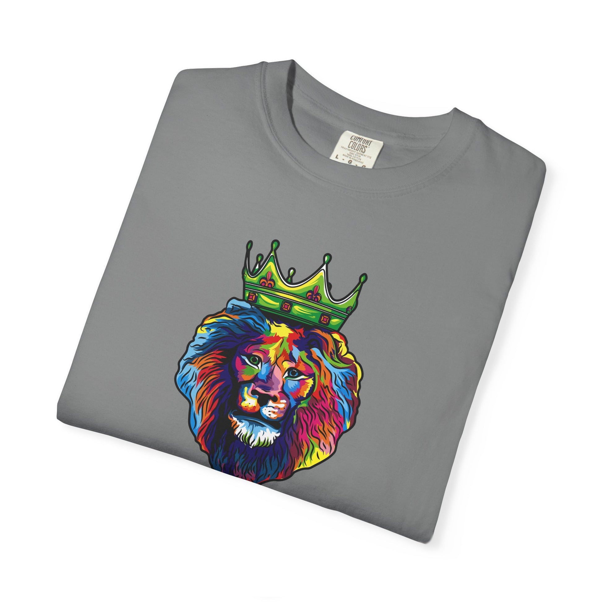 COLOR LION T-Shirt — "Free Style Faith" Colorful Tee - The Original