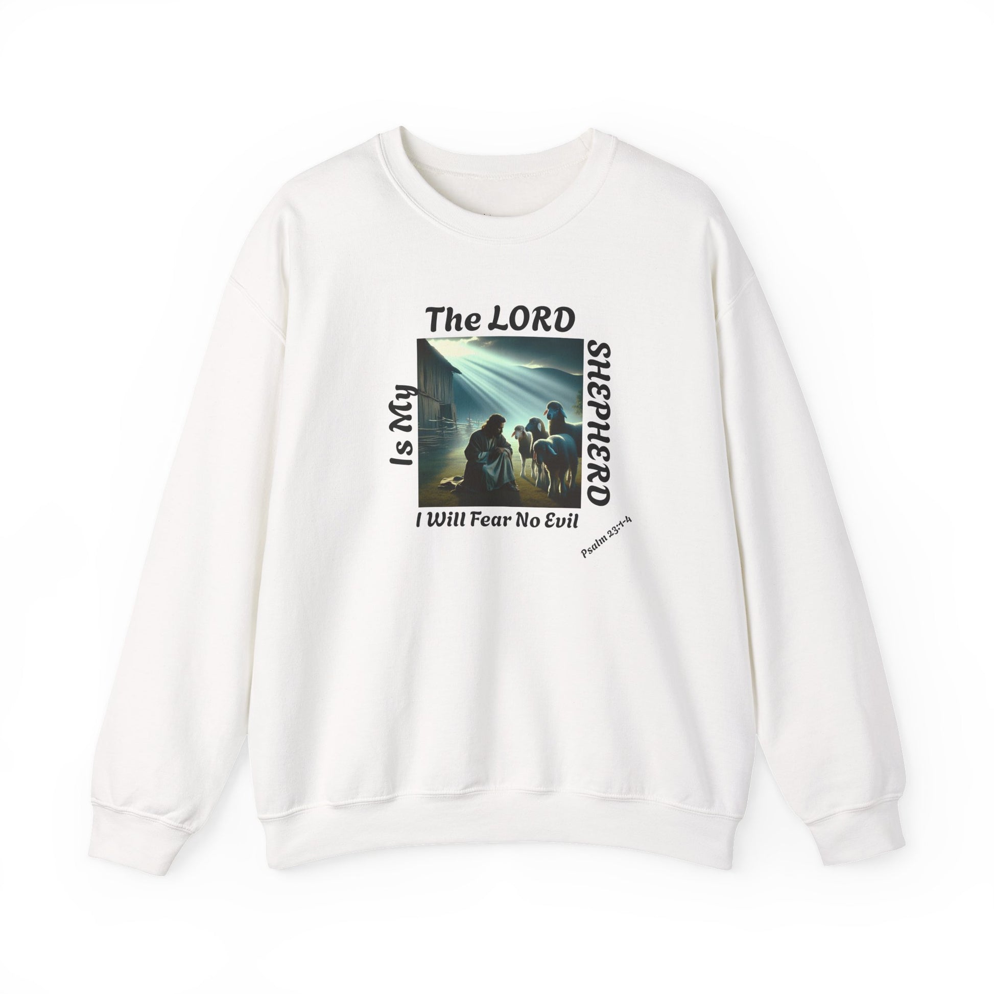 BOLD LINES: Herren er min hyrde – Kristen Unisex Sweatshirt | The Original - faithwear