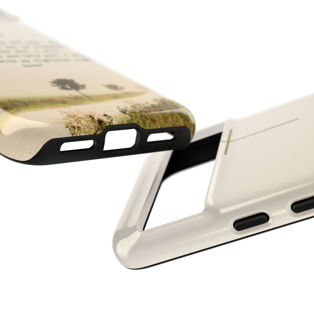 Christian Cross Phone Case with Isaiah 41:10 —The Original, Inspirational Protective iPhone Cover