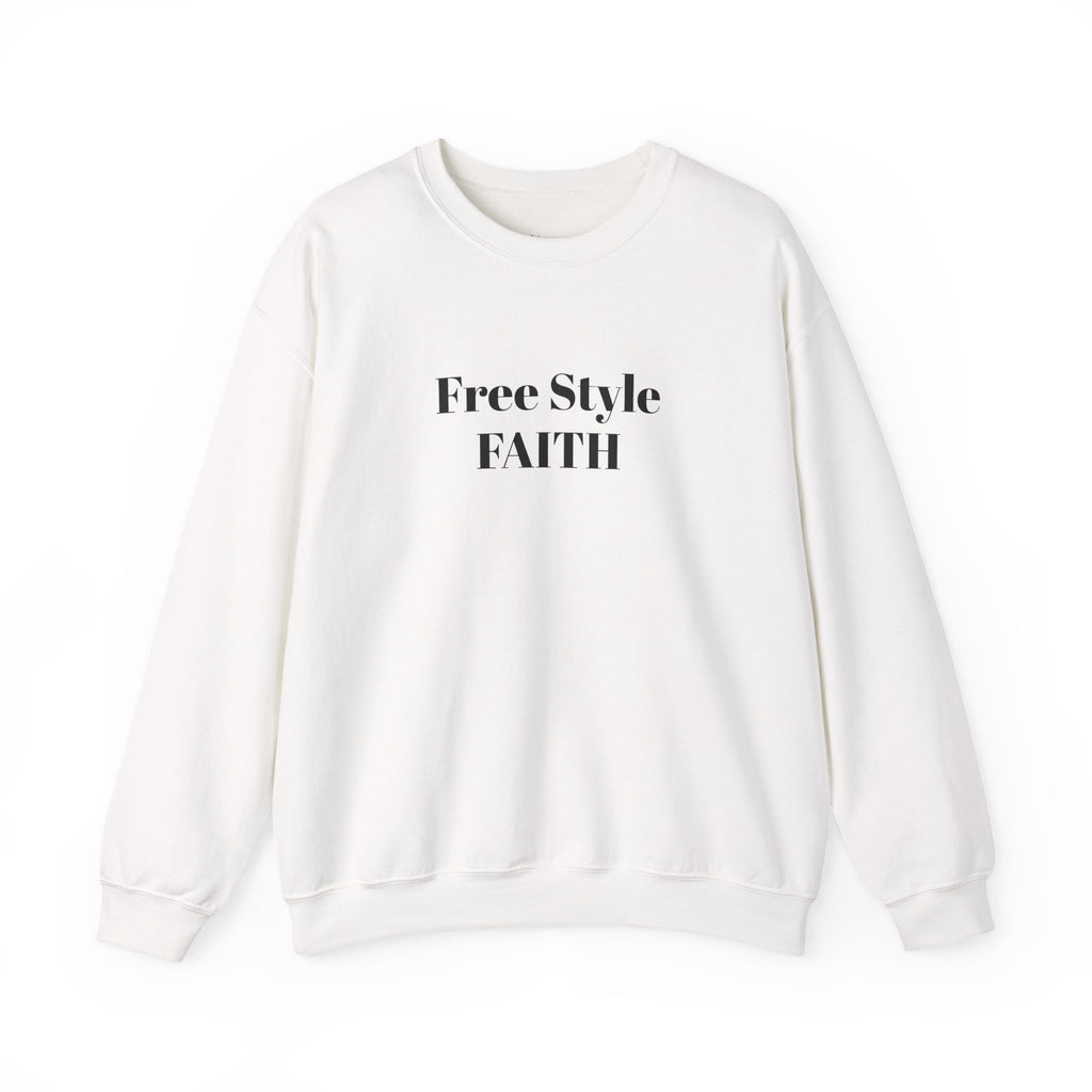 FREE STYLE FAITH Custom Kristen Sweatshirt – The Original – faithwear – streetwear with purpose