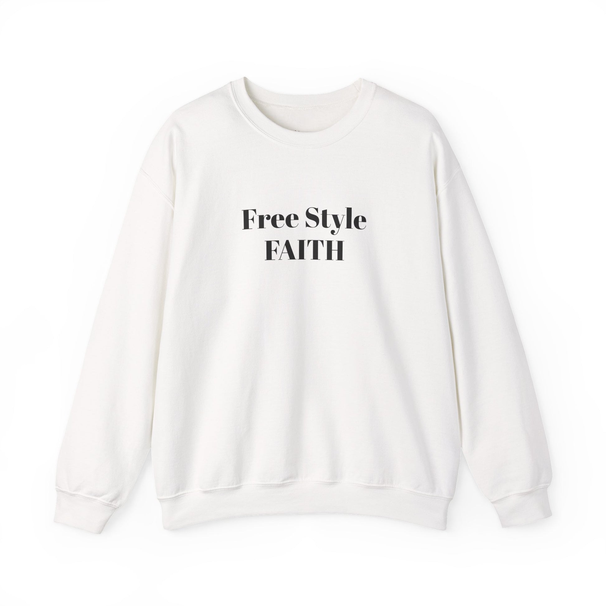 FREE STYLE FAITH Custom Kristen Sweatshirt – The Original – faithwear – streetwear with purpose