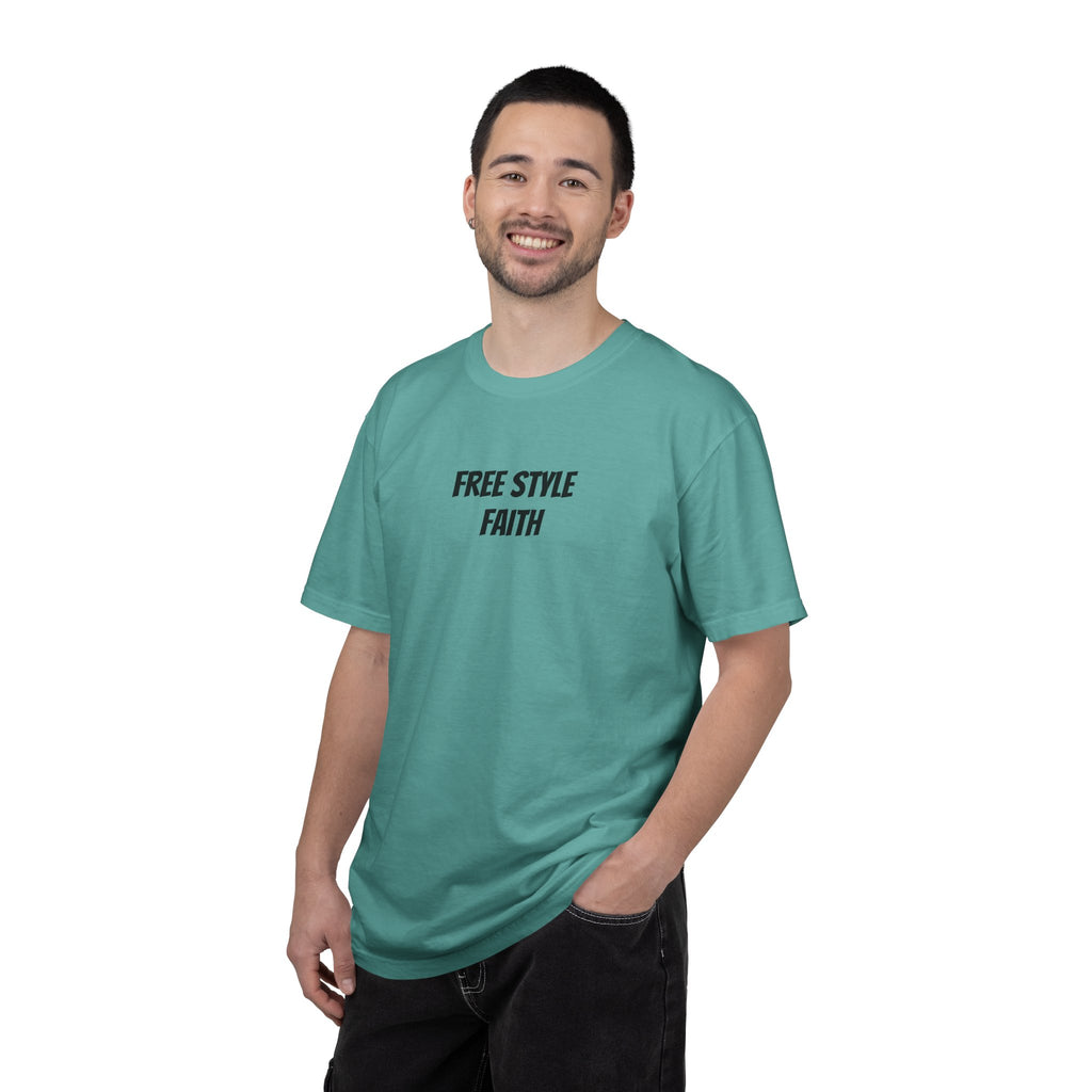 Create your faith statement T-Shirt — "Free Style Faith" Colorful Tee - The Original