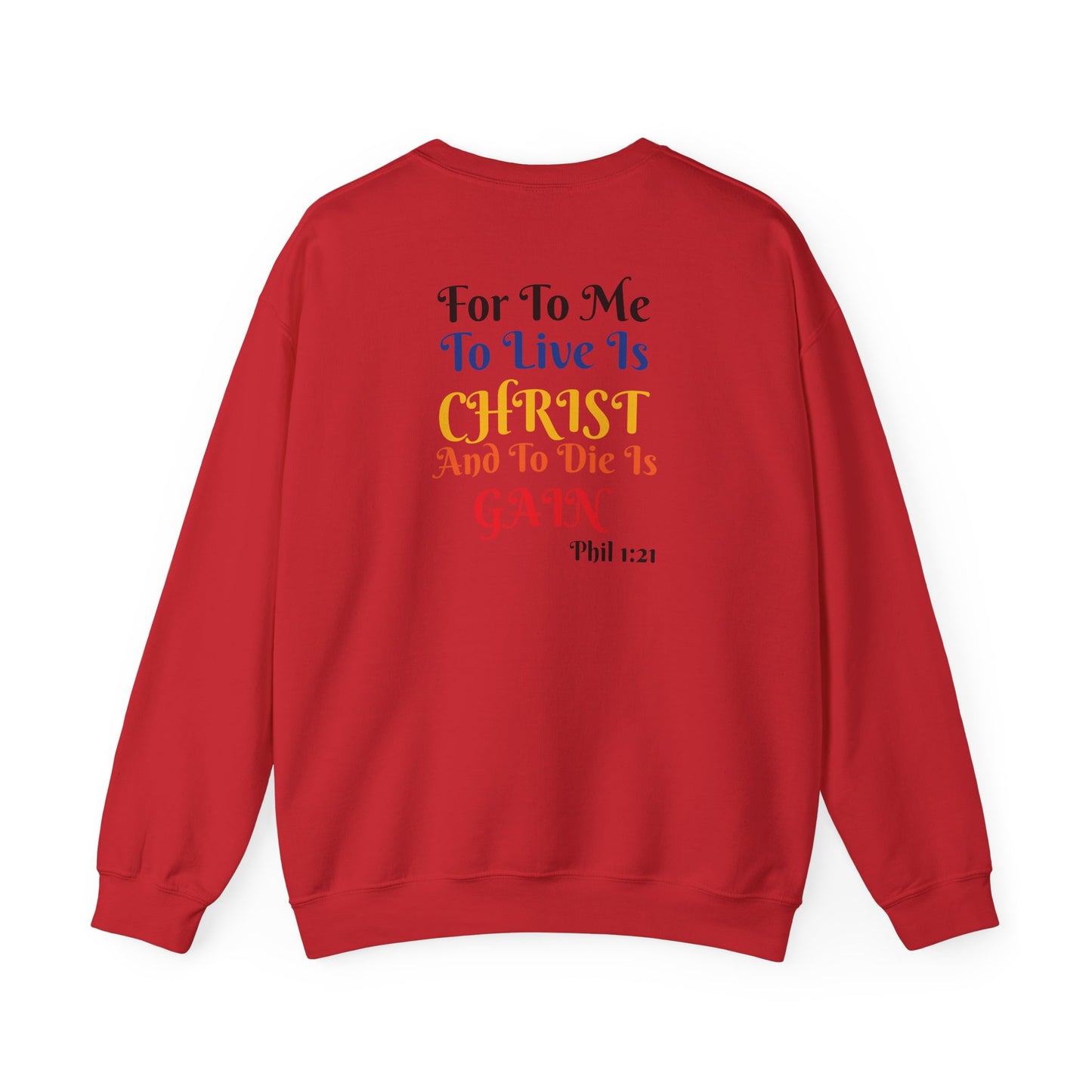 Born Again Christian Crewneck Sweatshirt - Unisex