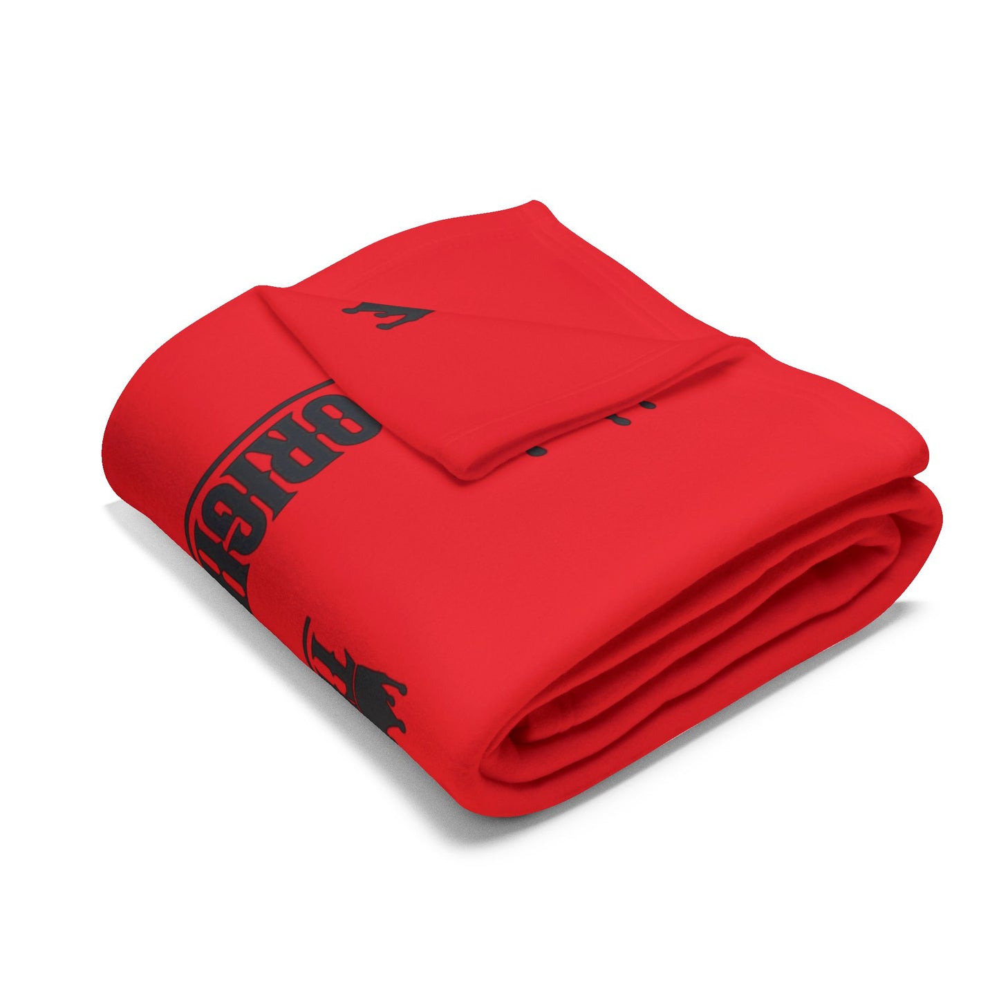 THE ORIGINAL (black) Blanket (red)