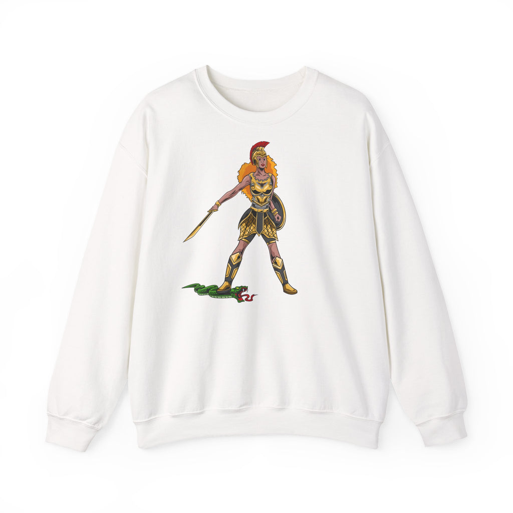 "The woman of faith" på sweatshirt