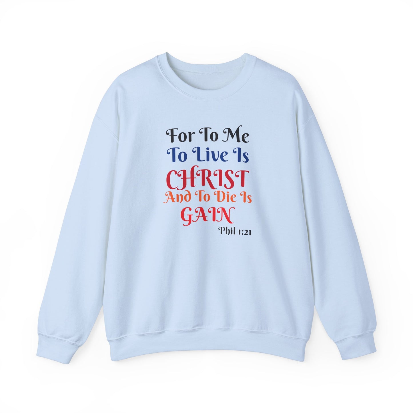 Born Again Christian Crewneck Sweatshirt - Unisex