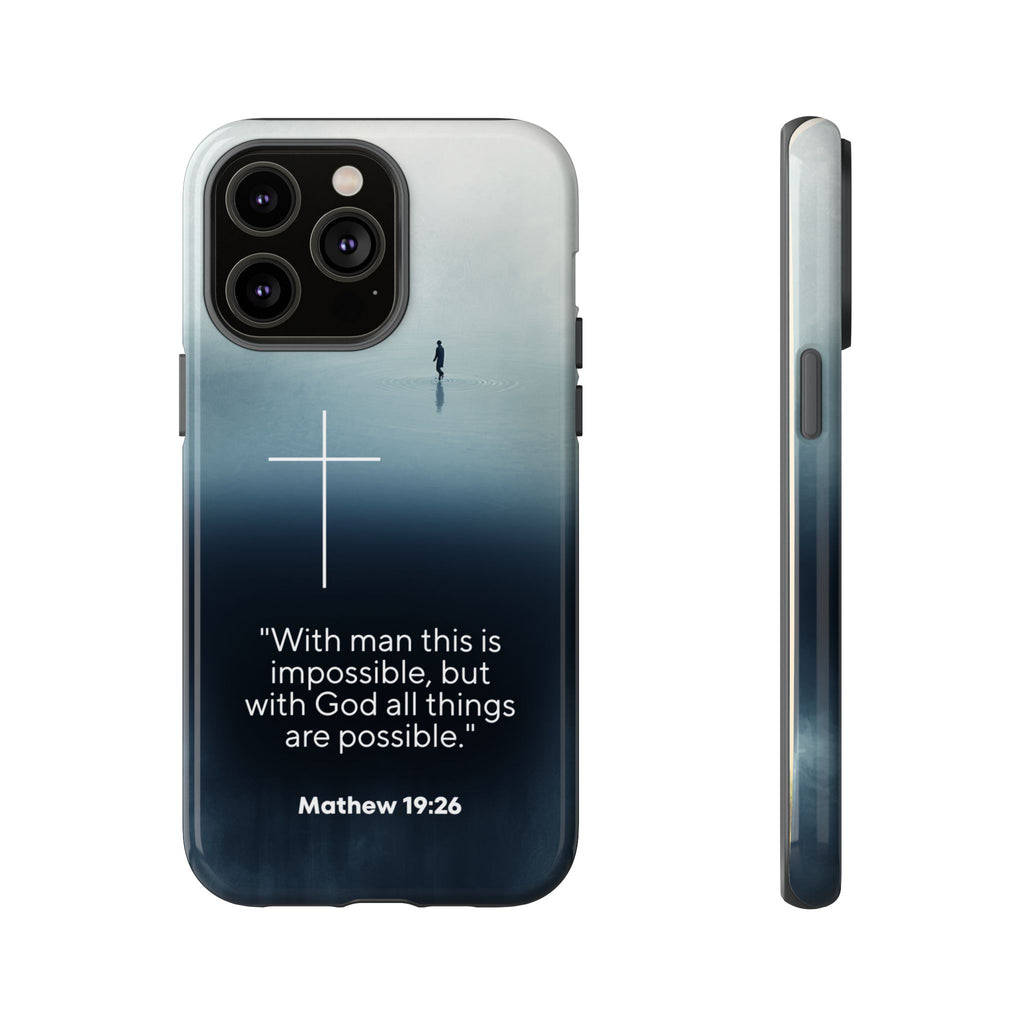 "All things possible" Tough Cases - The Original, Streetwear with purpose