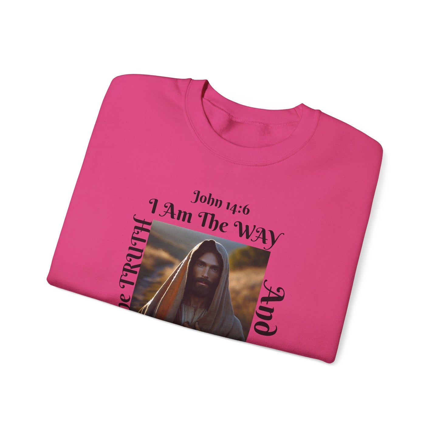 Born Again Christian Crewneck Sweatshirt - Unisex The way