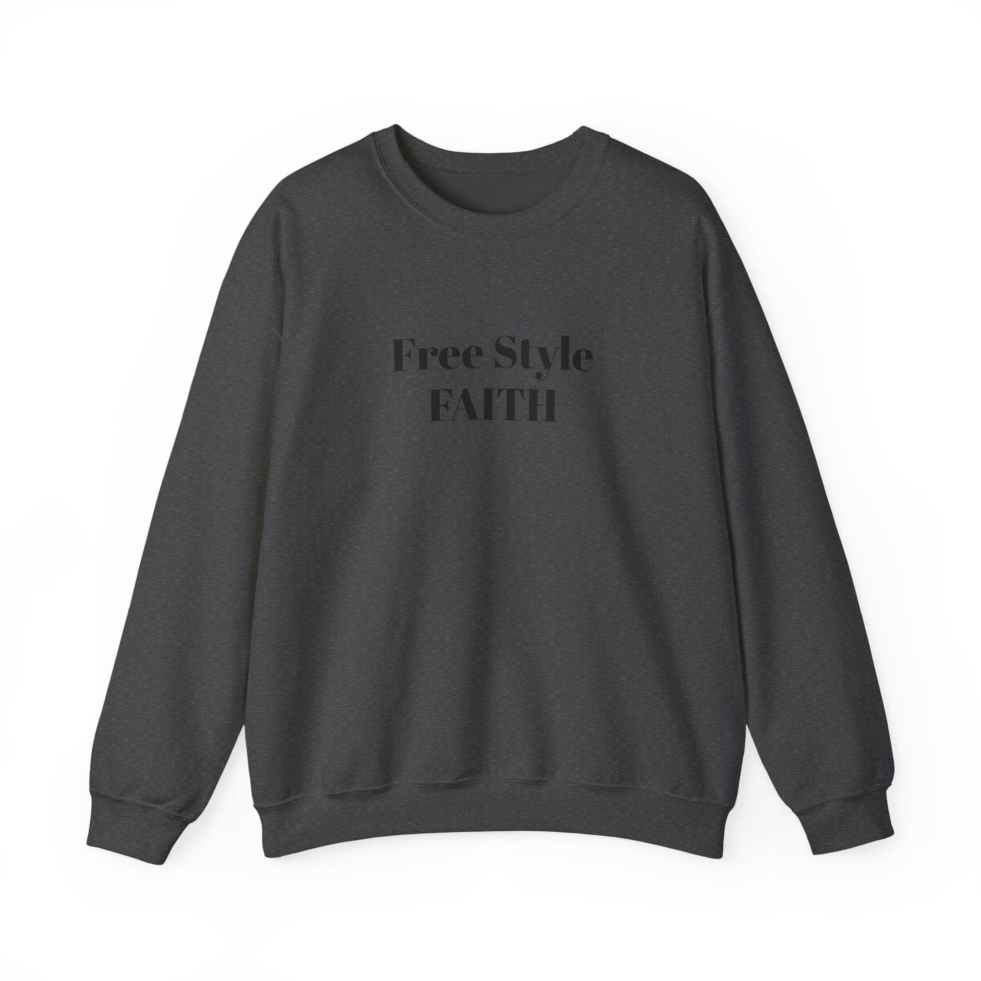 FREE STYLE FAITH Custom Kristen Sweatshirt – The Original – faithwear – streetwear with purpose